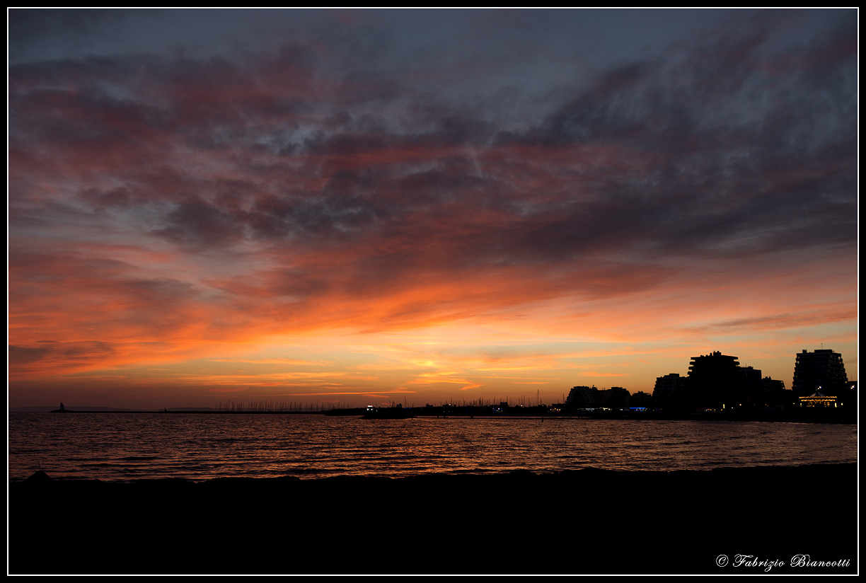 Perdersi al tramonto