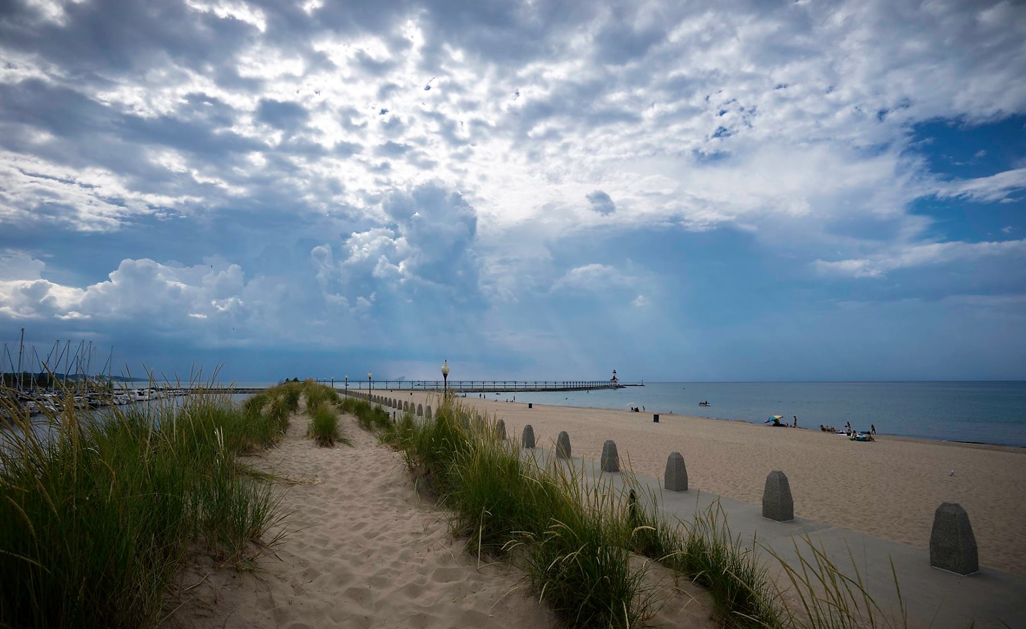 Spiaggia del Lago Michigan