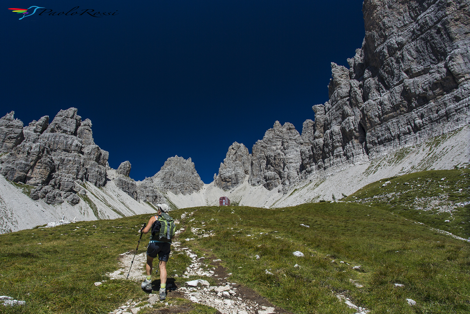 Verso il bivacco Perugini.