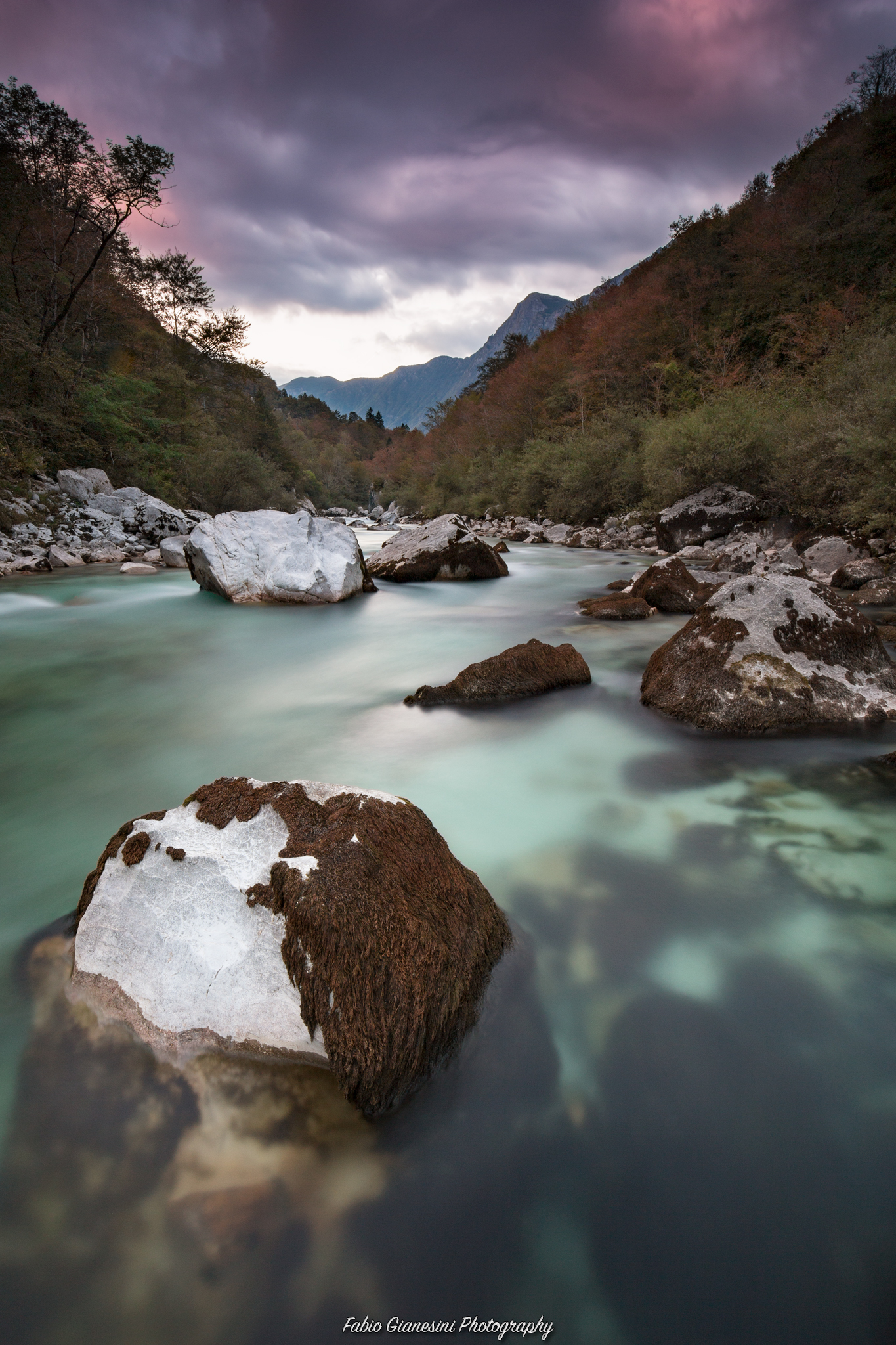 Il tramonto sull'Isonzo