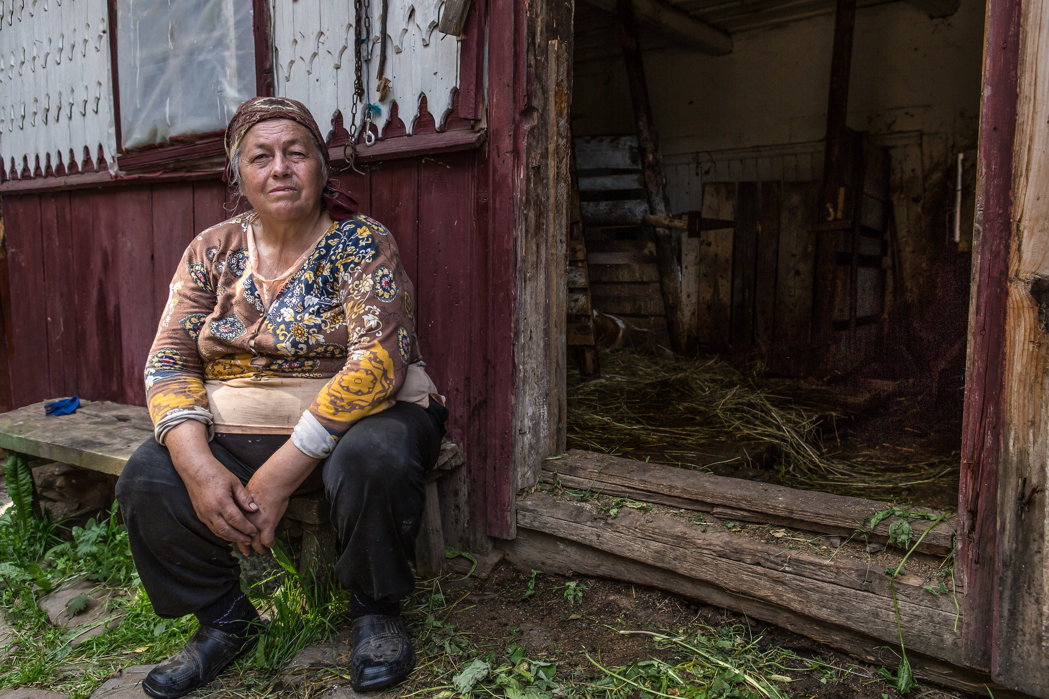 Anziana della Bucovina