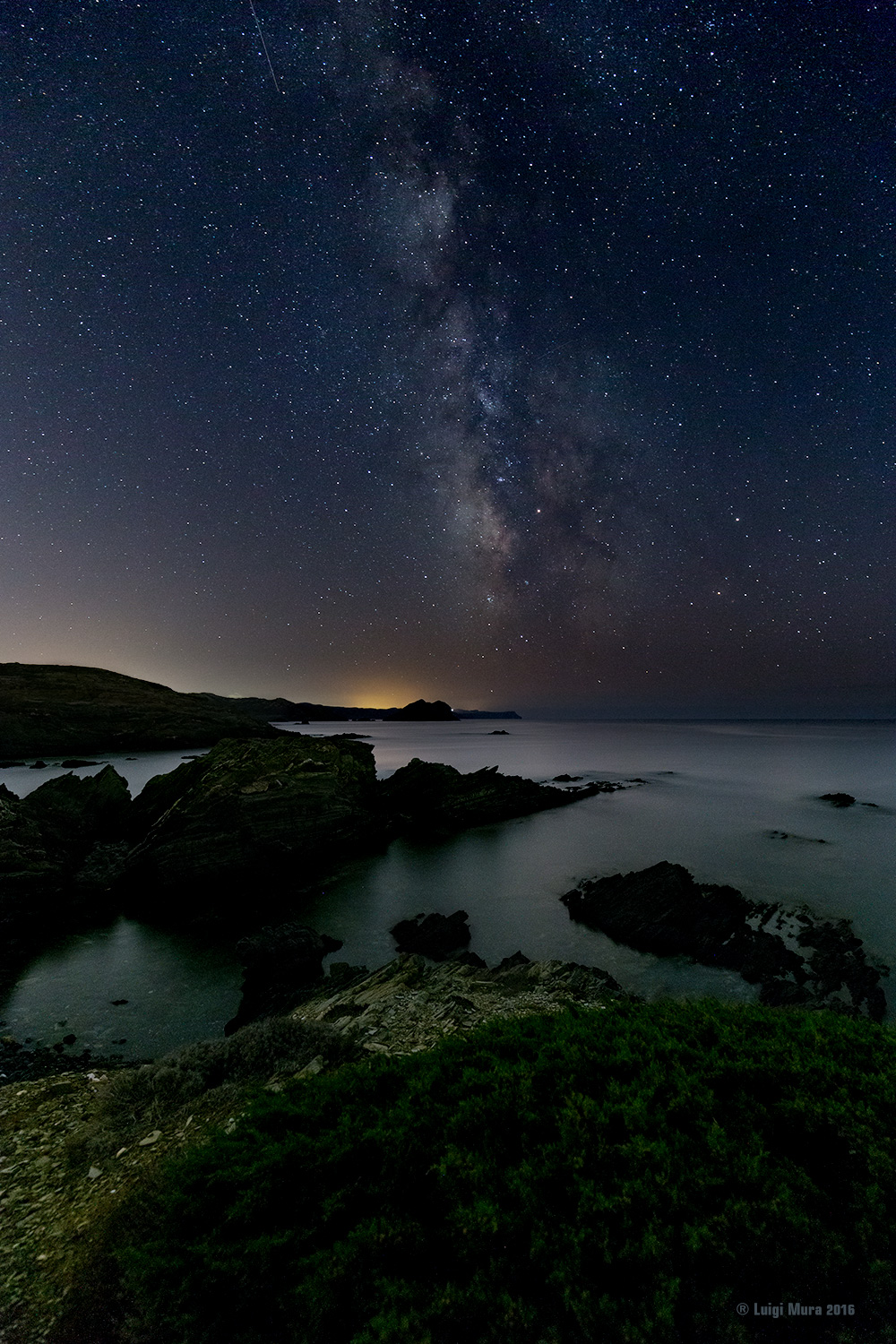 Milky Way from Stintino, Sardinia.