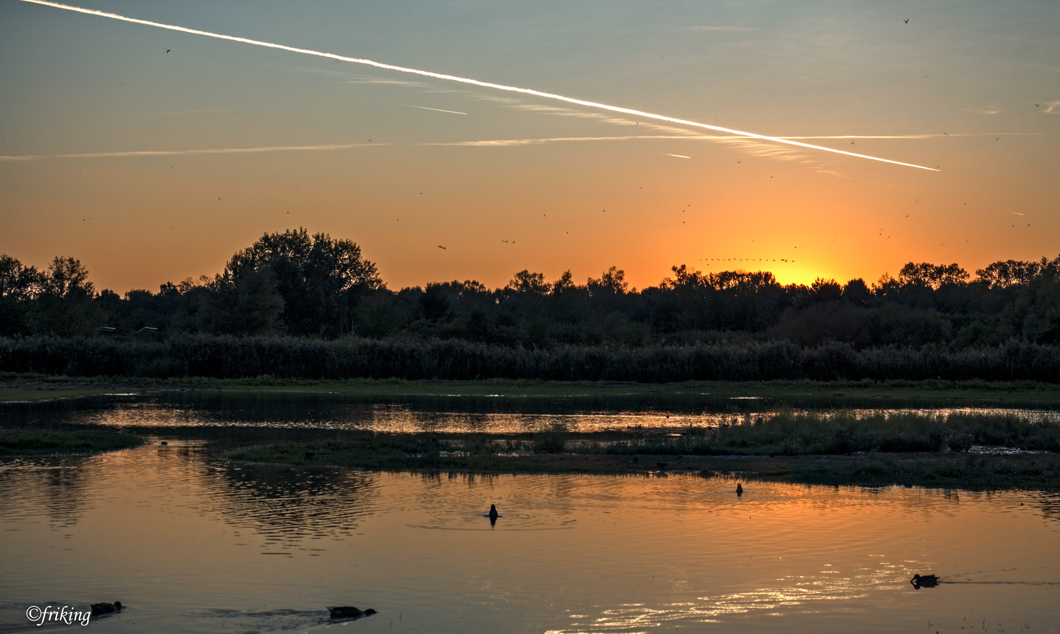 Sunset - Island of the cona