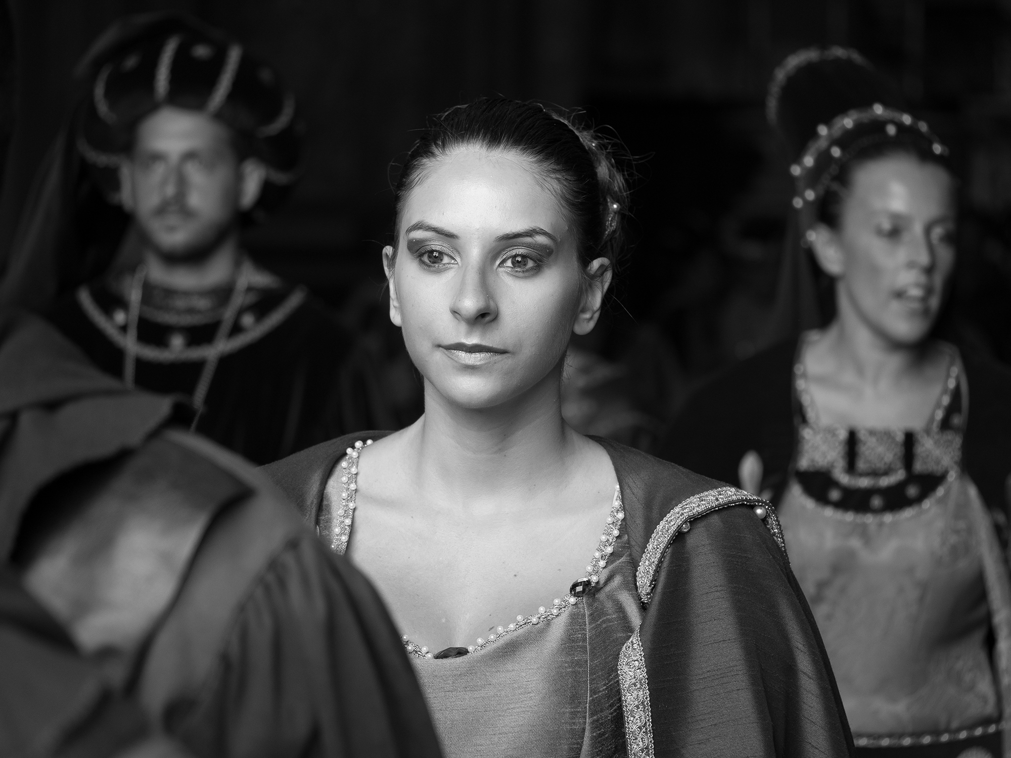 All ' uscita dalla Chiesa.