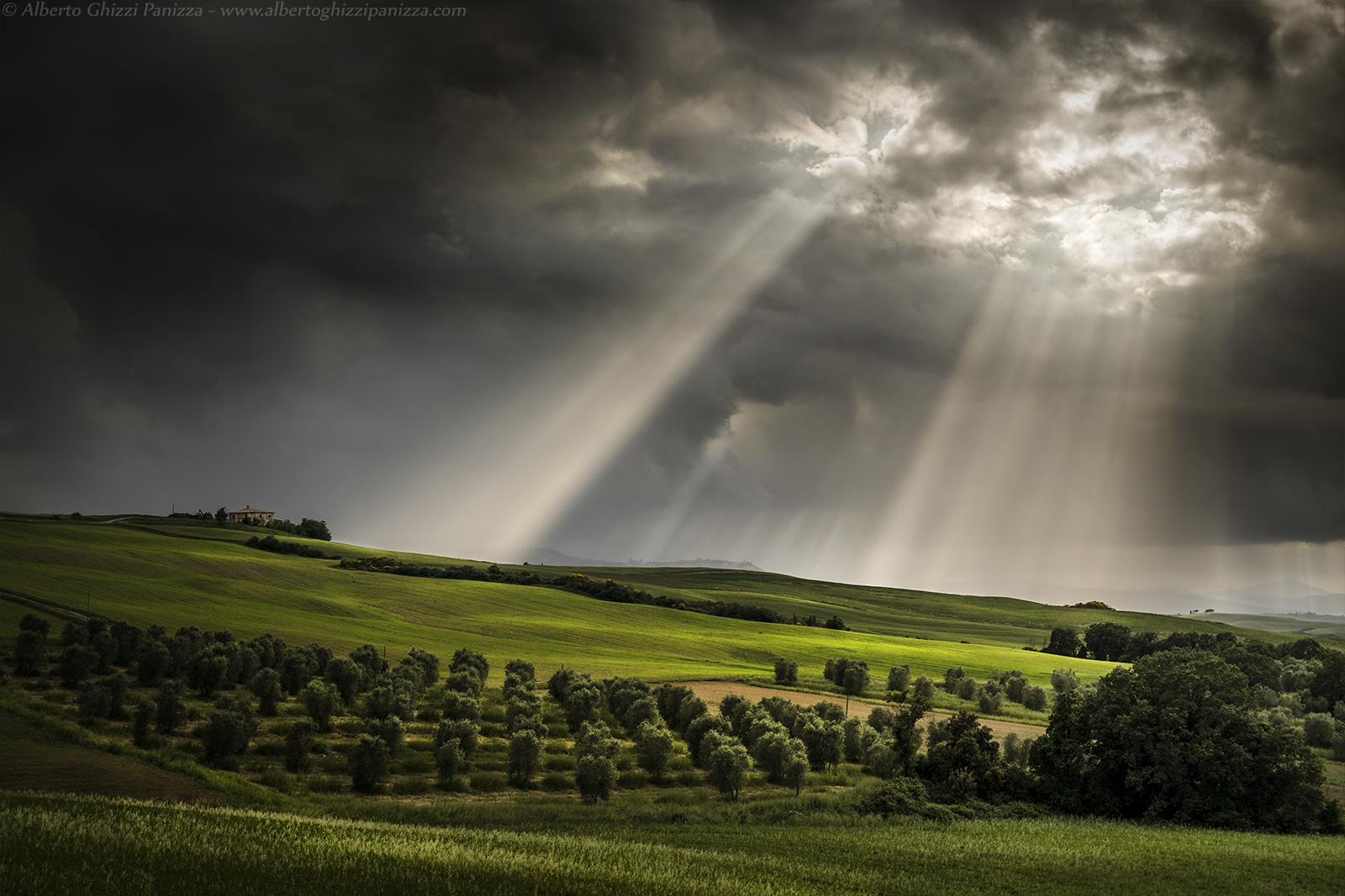 Rays of light after the storm