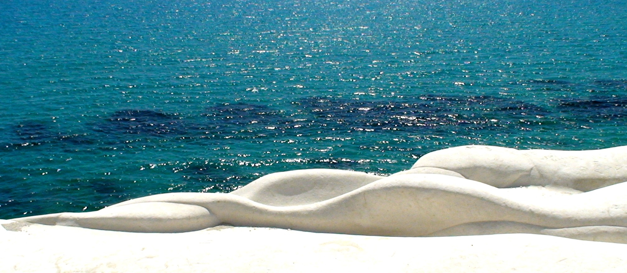 Bellezza al bagno / Scala dei Turchi, Sicilia