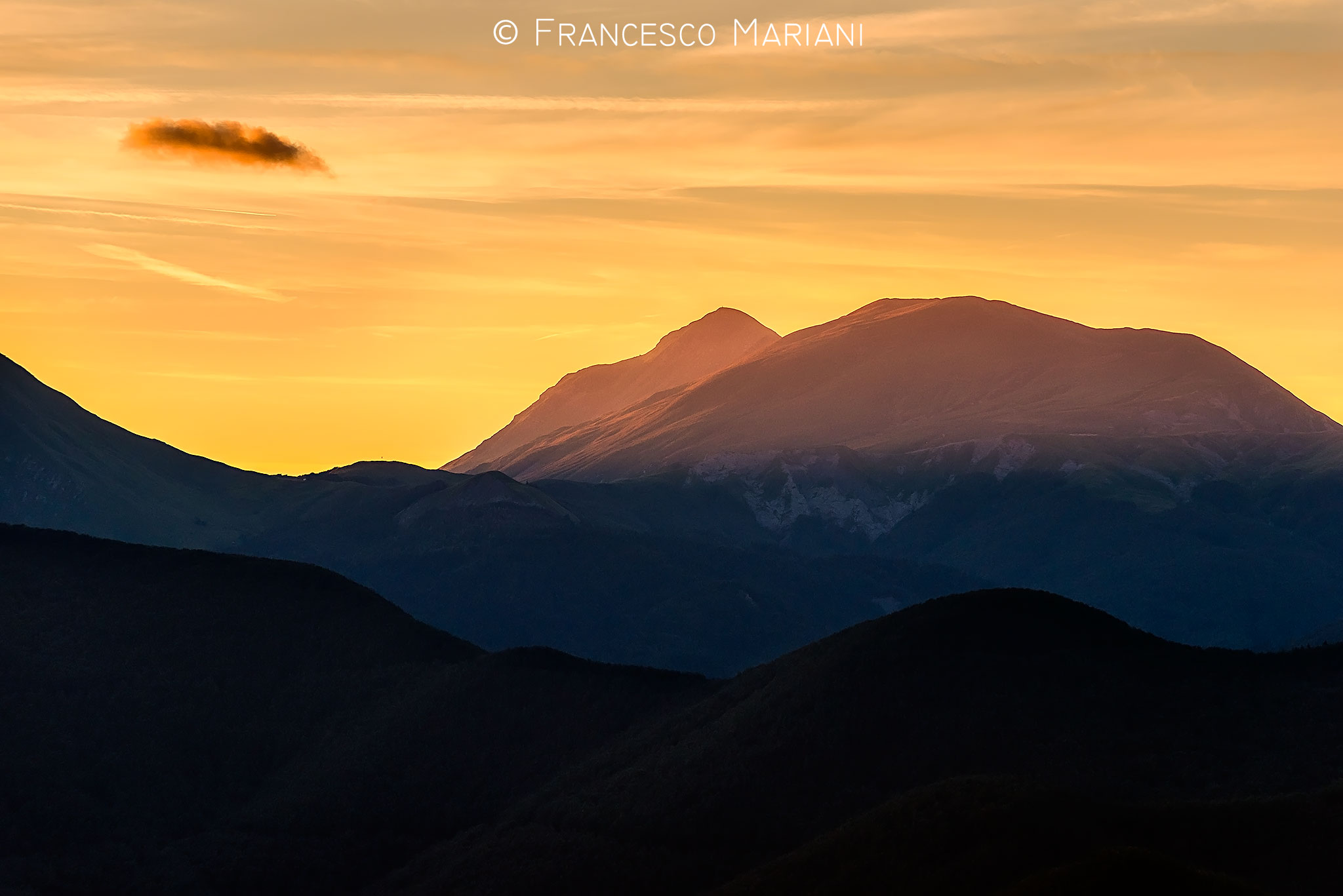 Cusna di Sera bel tempo si Spera