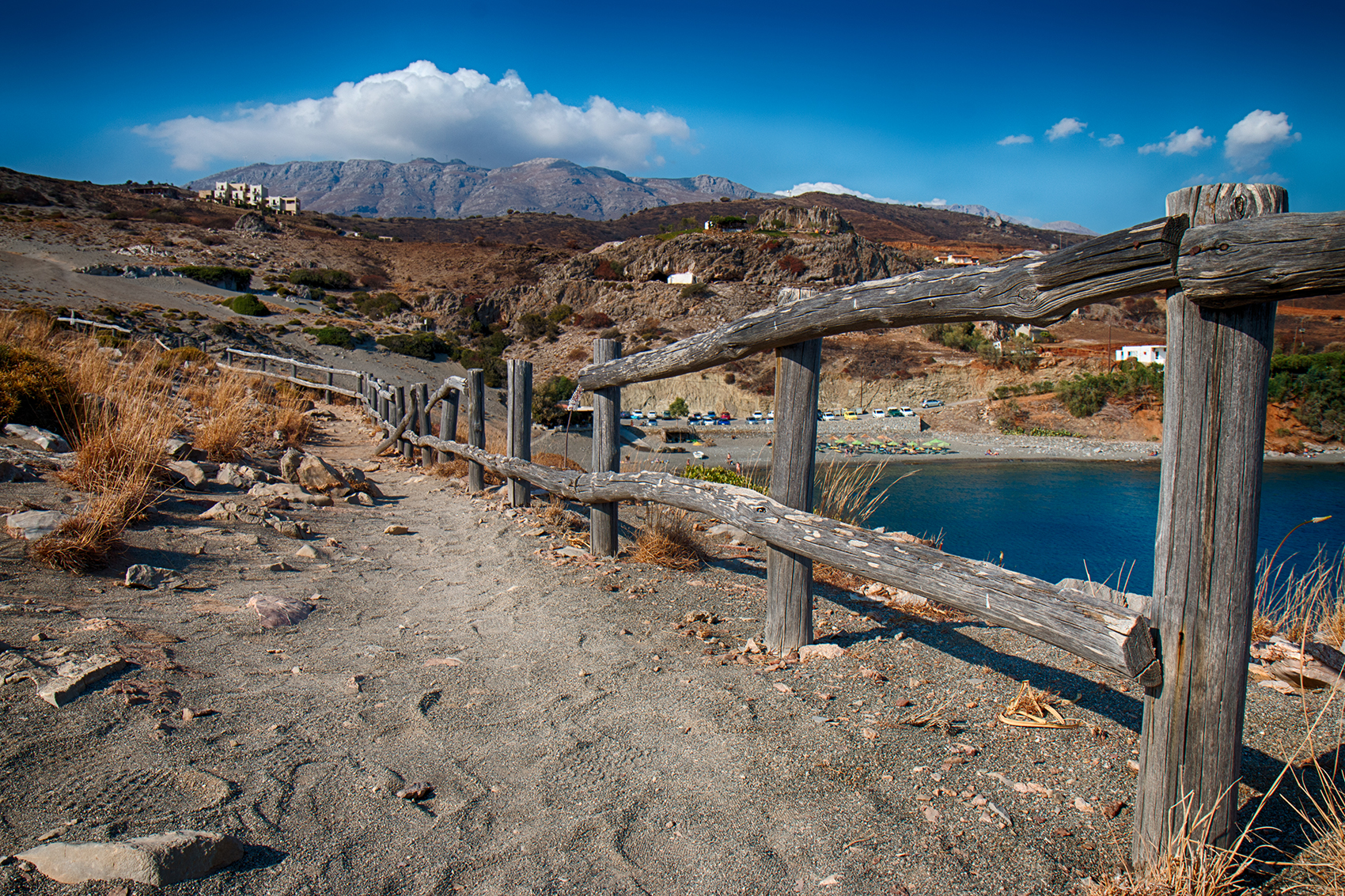 sembrava il far west poi abbiamo visto il mare