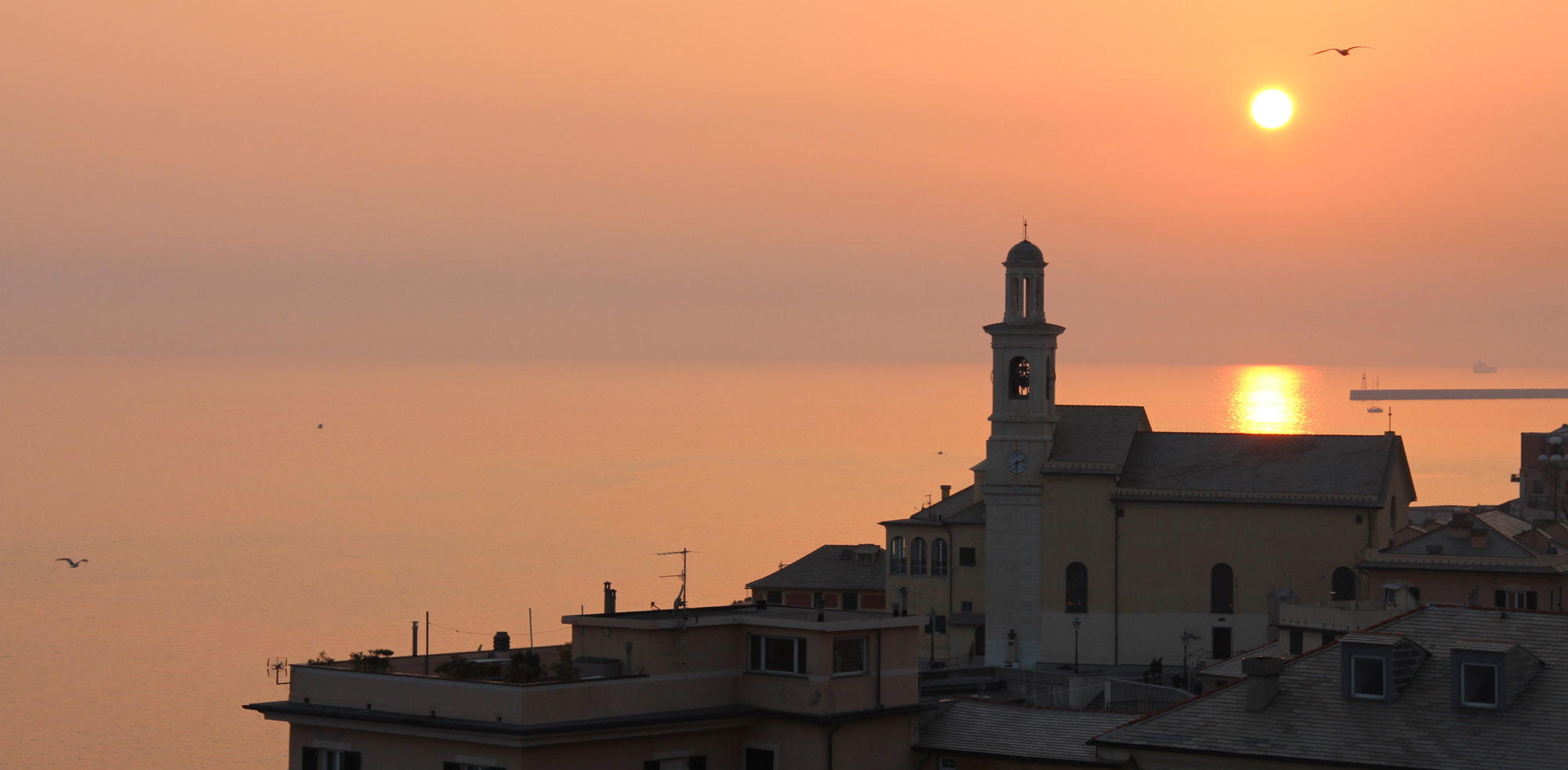 The page in Capo Santa Chiara