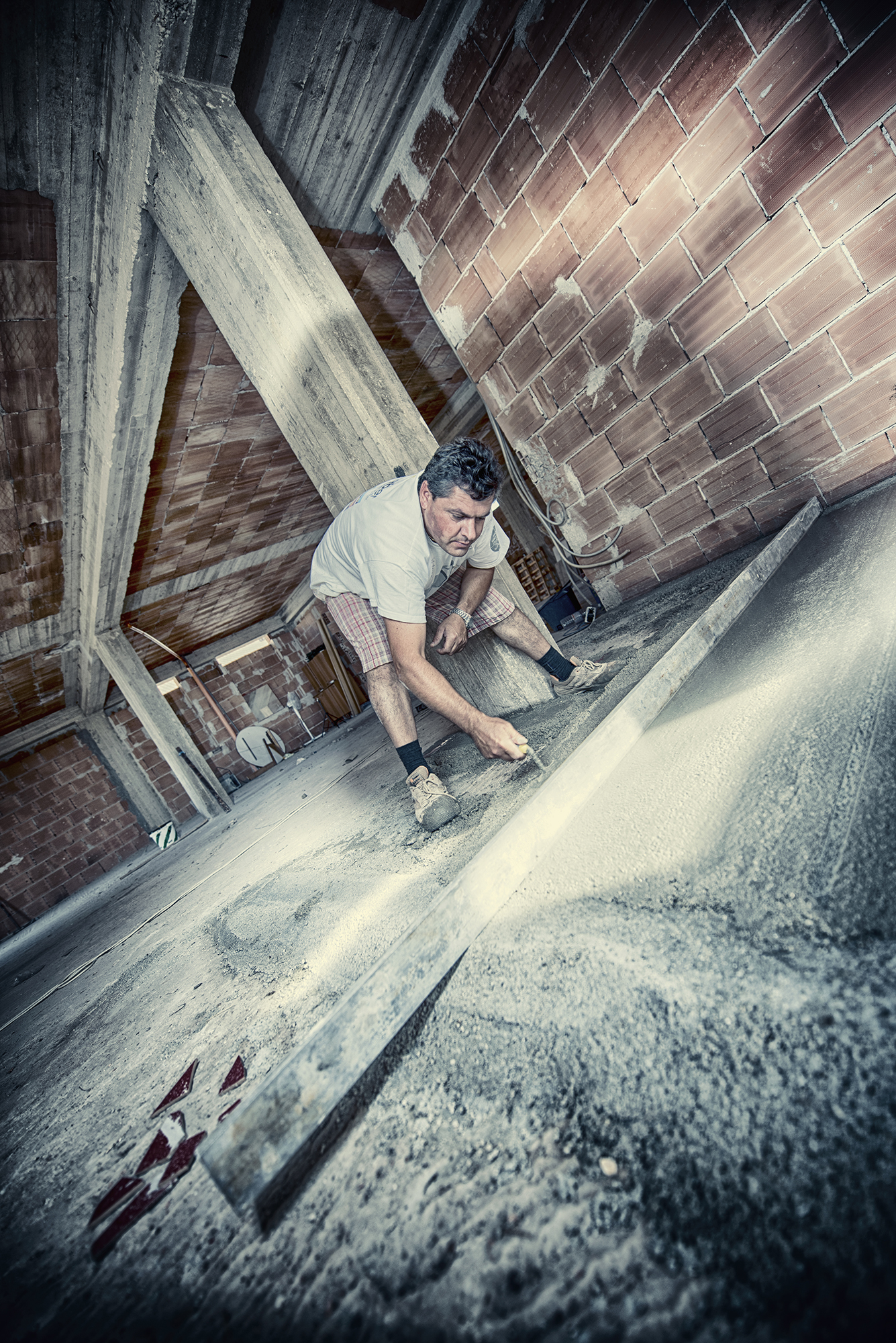 anche il muratore h il suo fascino se colto nel momento