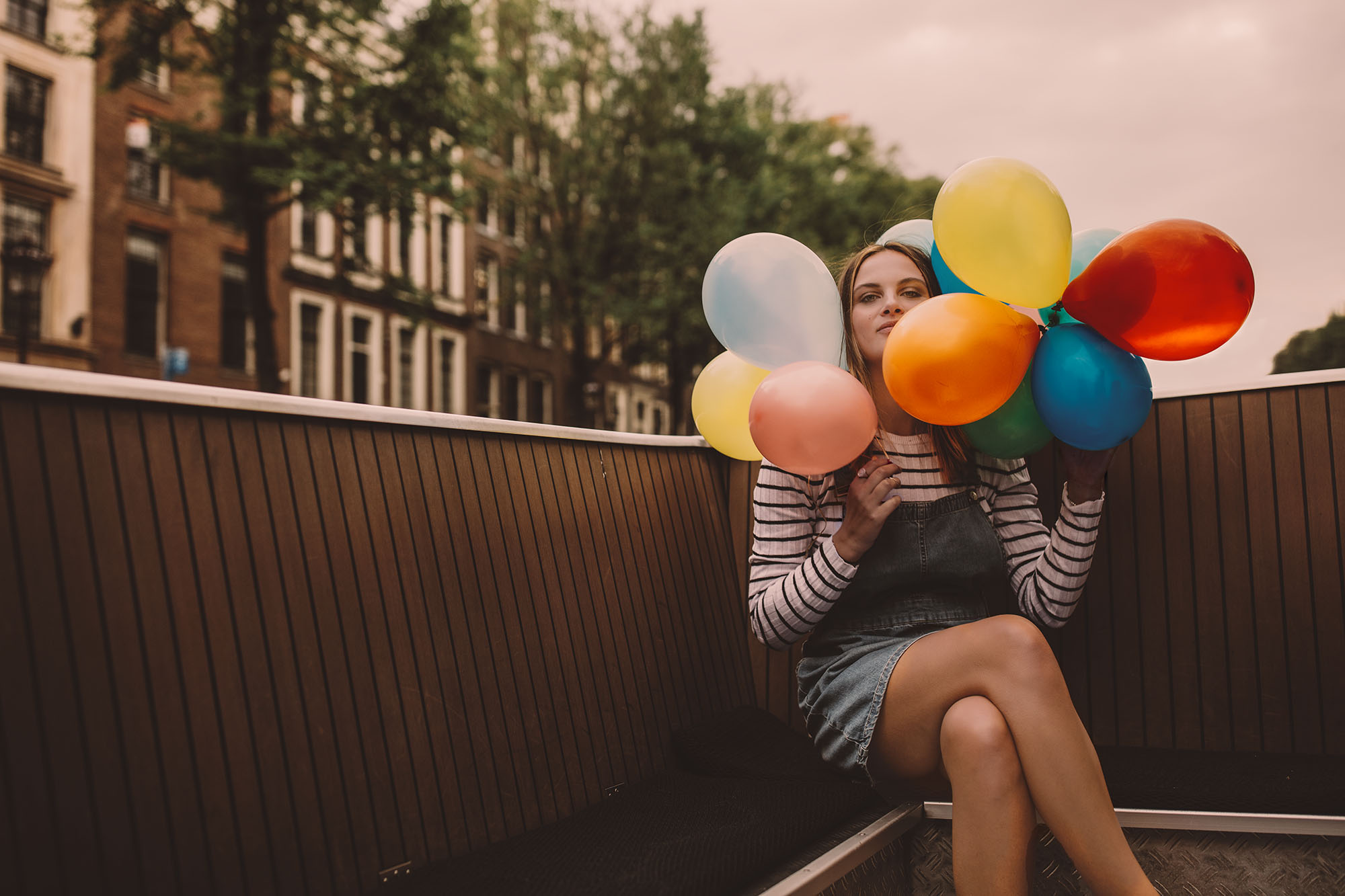 Amsterdam and balloons