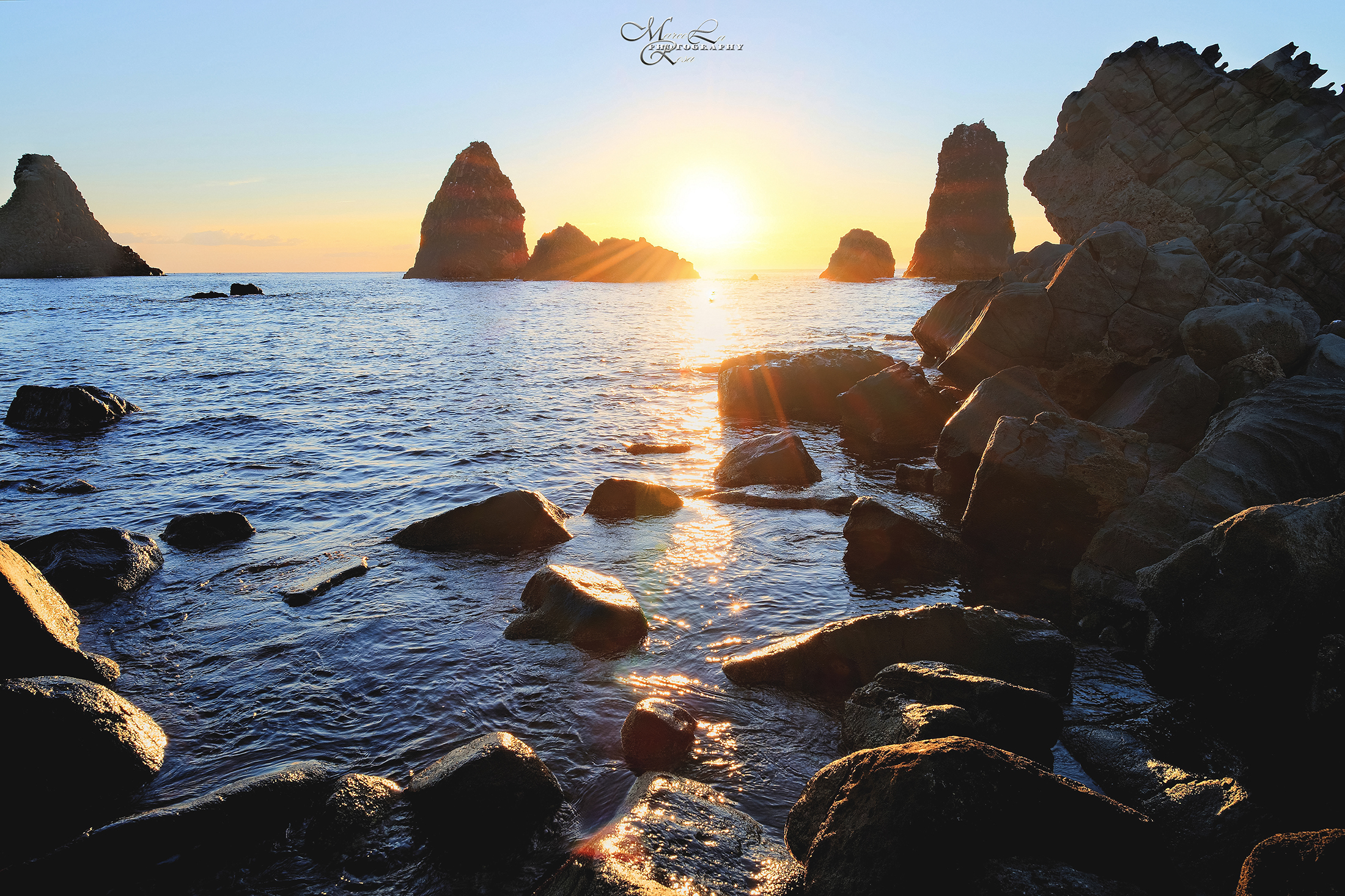 Luce dorata tra i ciclopi