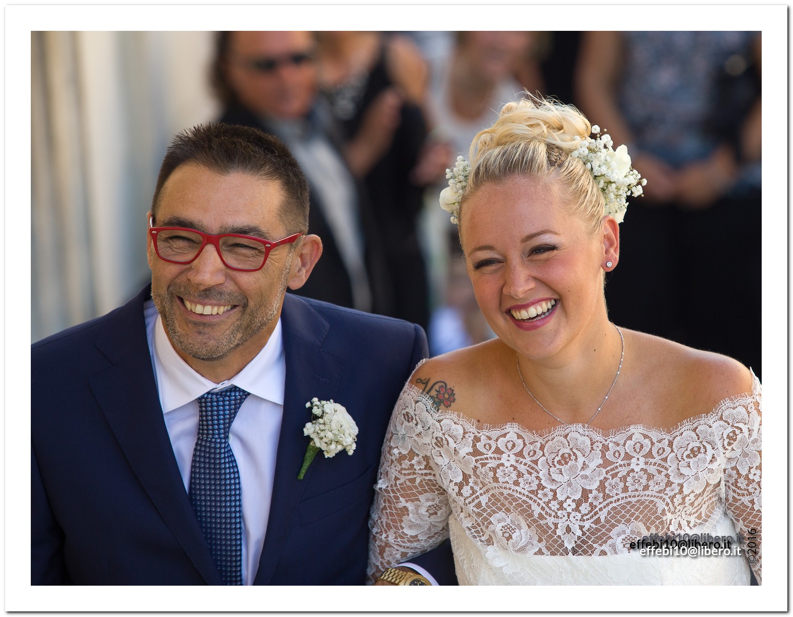 The Father of the Bride and her little girl