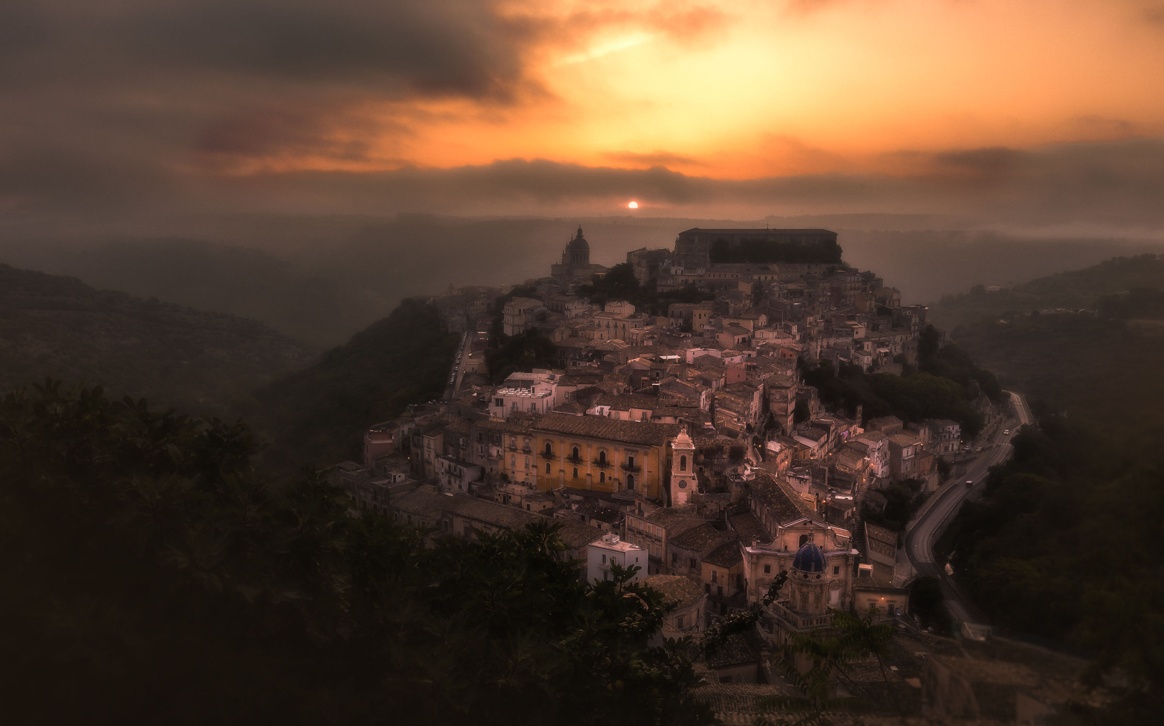 Risveglio immerso nella nebbia