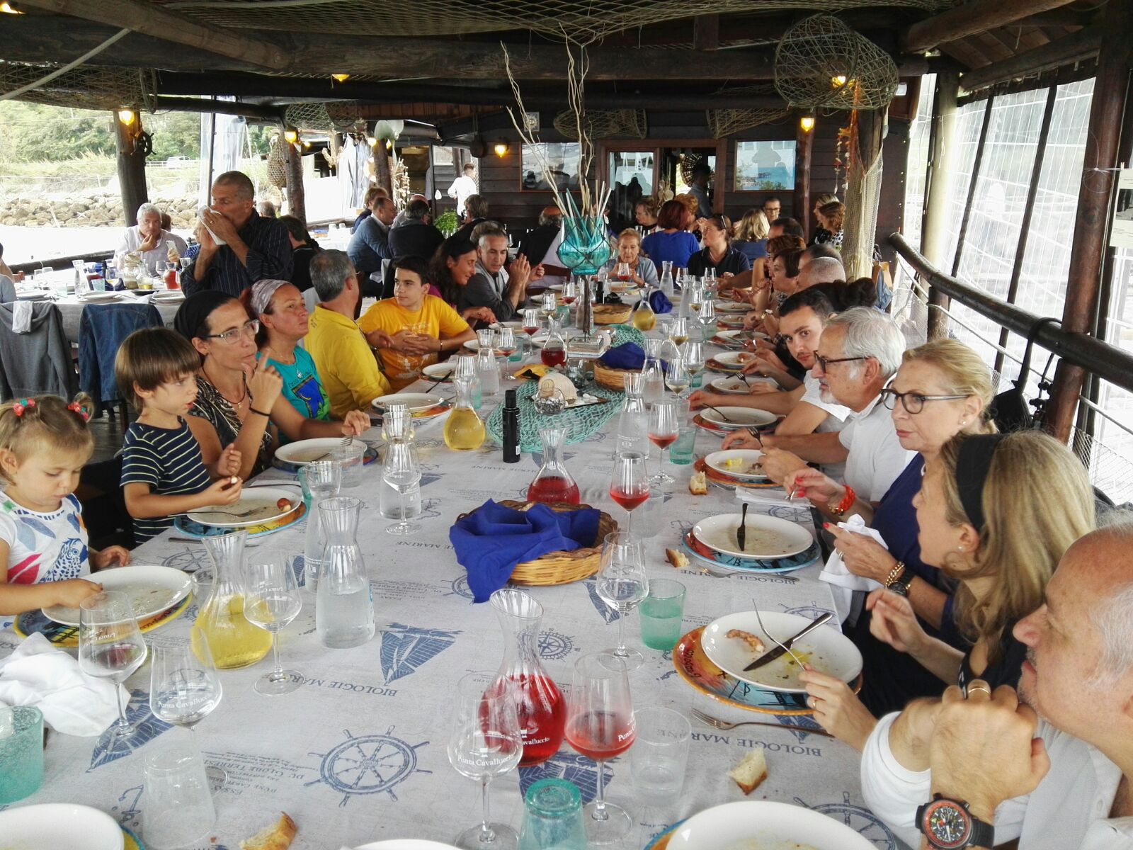 Pranzo sul trabocco