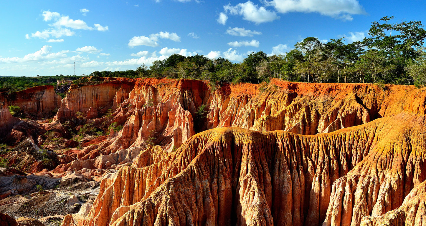 Canyon in the savannah