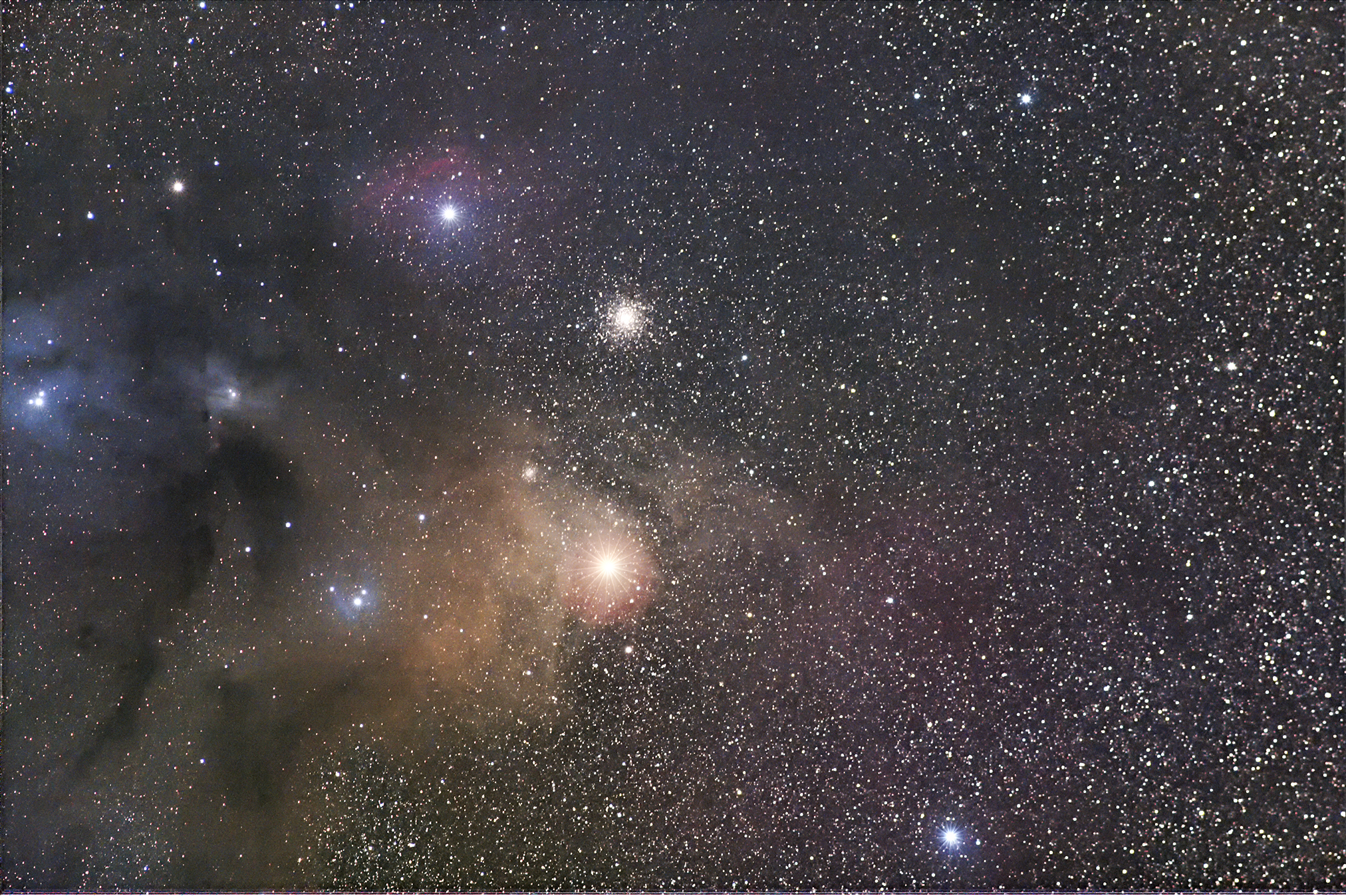 Rho Ophiuchi nebula