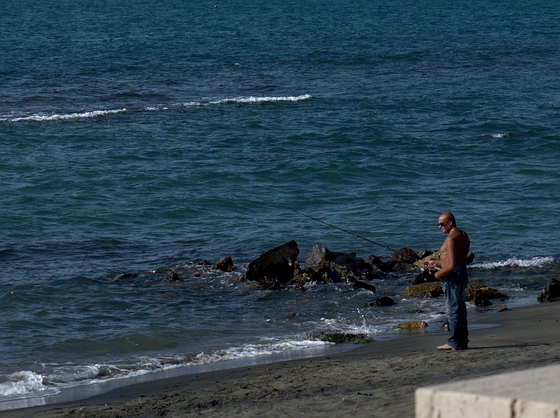 il pescatore - crop di un 12-40mm