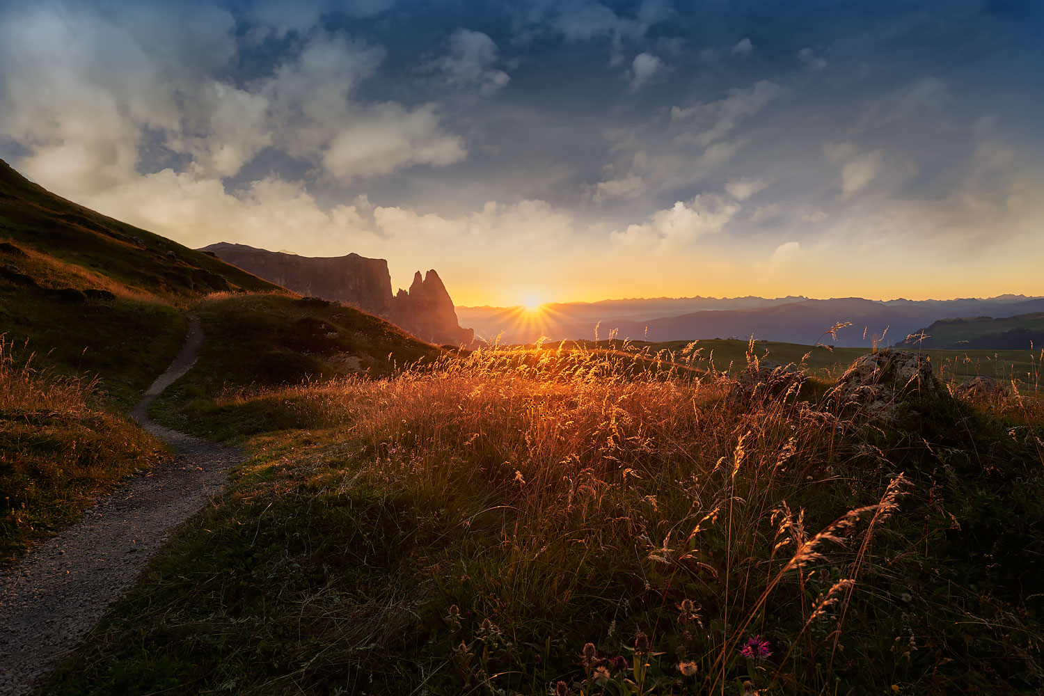 Tramonto sullo Sciliar