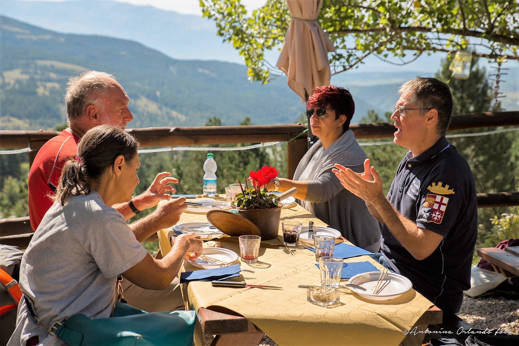 Pranzando in paradiso !!