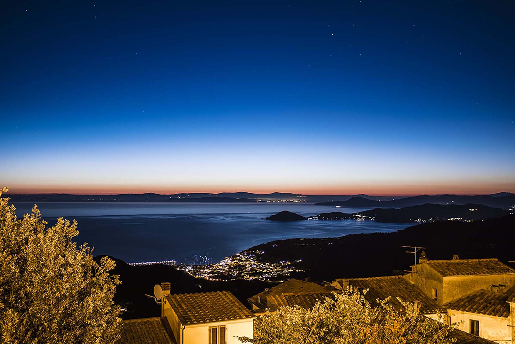 Sunrise view from Marciana