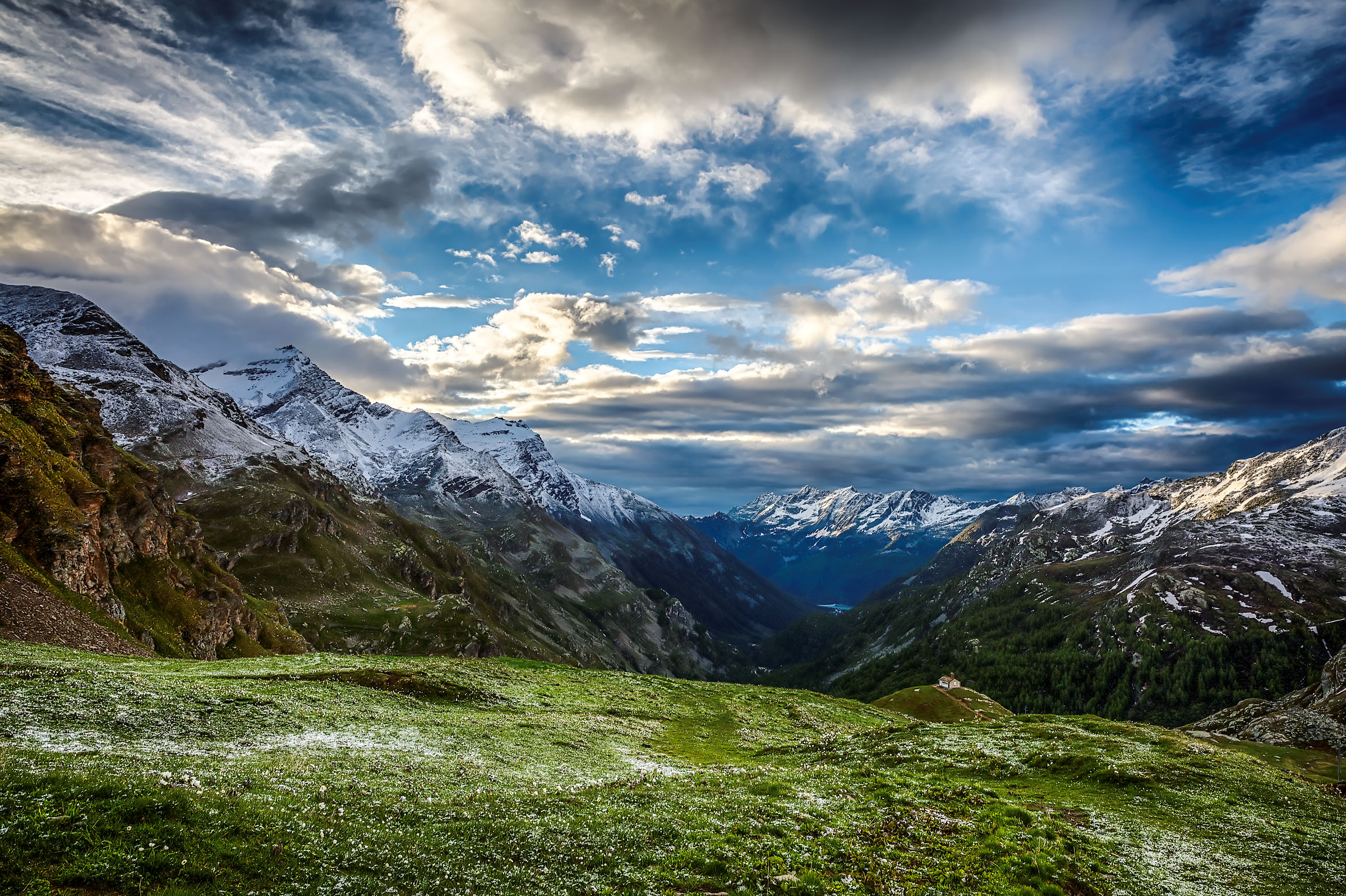 Early morning lights