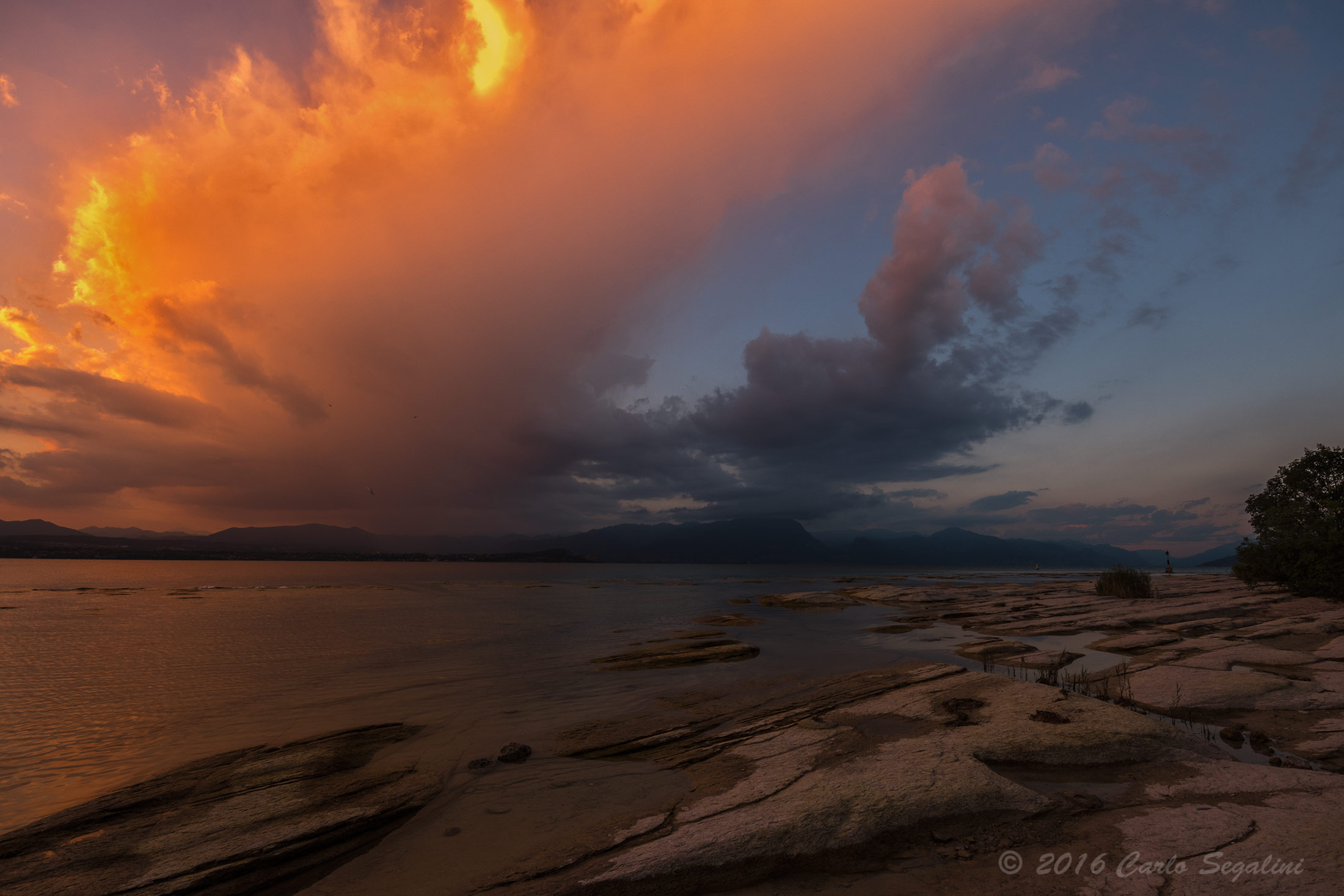 Tramonto alla Jamaica beach