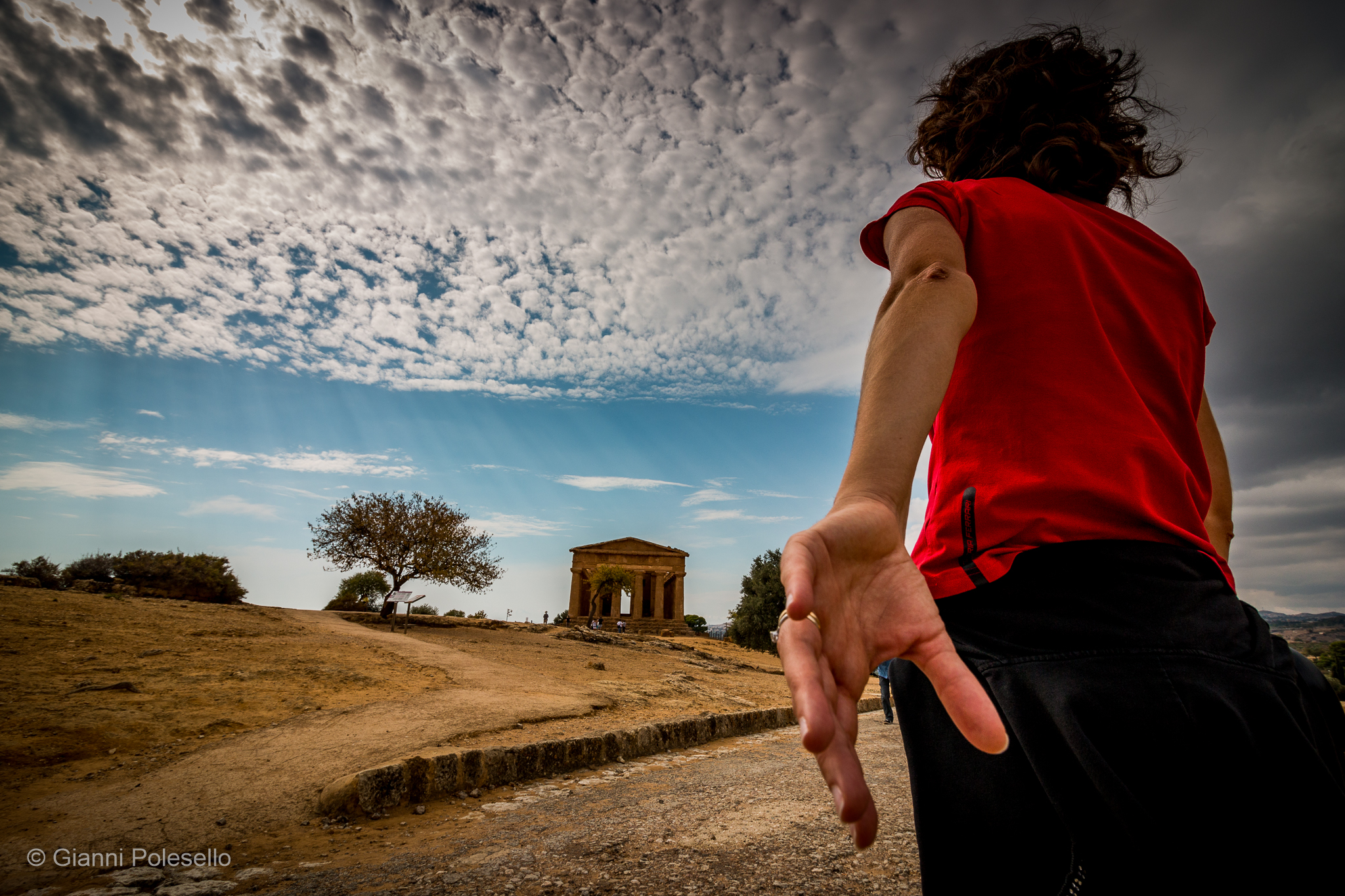 Veloce che inizia a piovere...