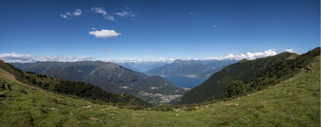 From Tremezzo direction Switzerland