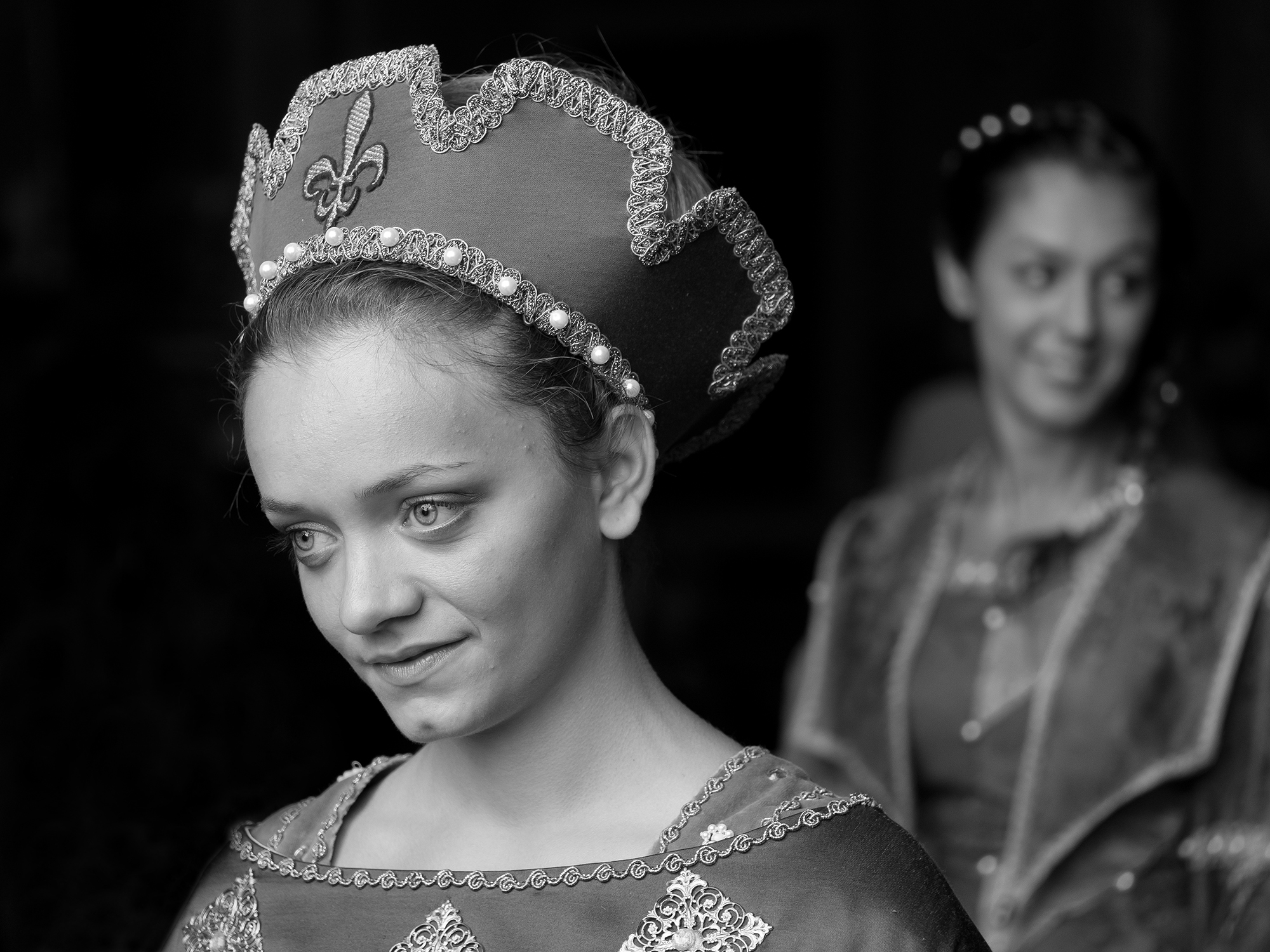 All ' uscita dalla Chiesa.