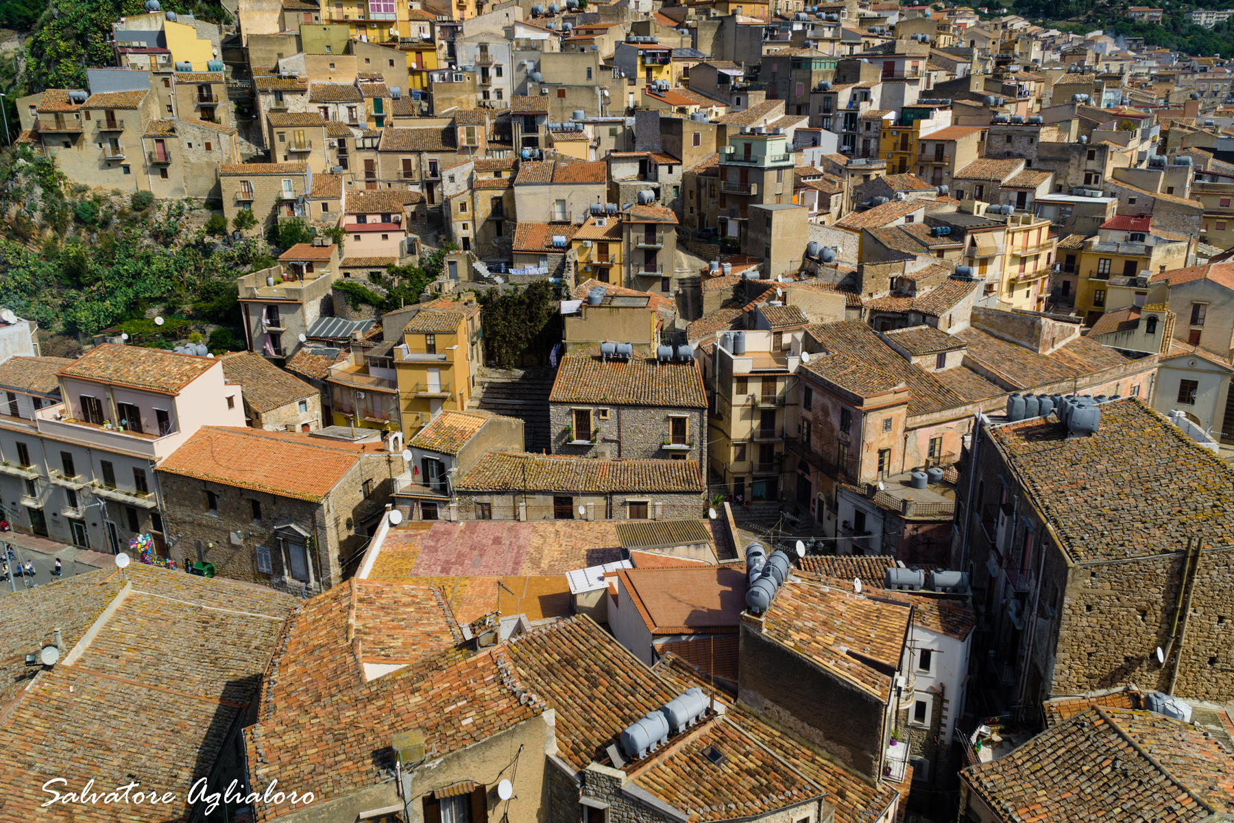 Caccamo view from the Castle