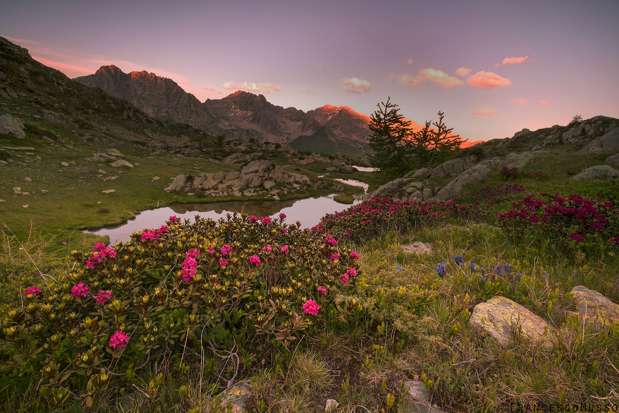 Ponds of Sant'Anna di Vinadio