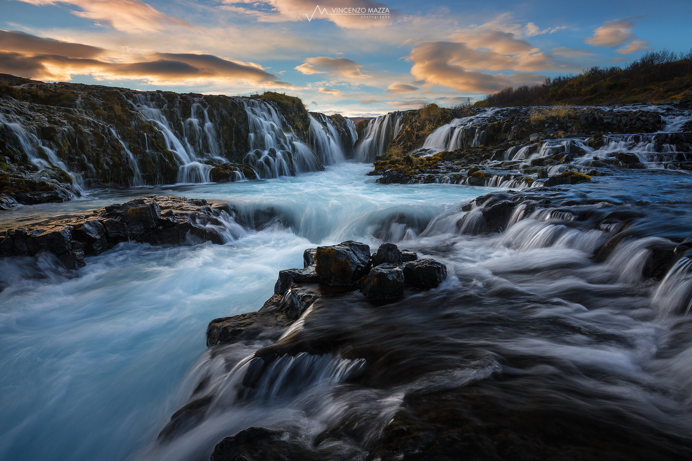 Cascata nel basalto