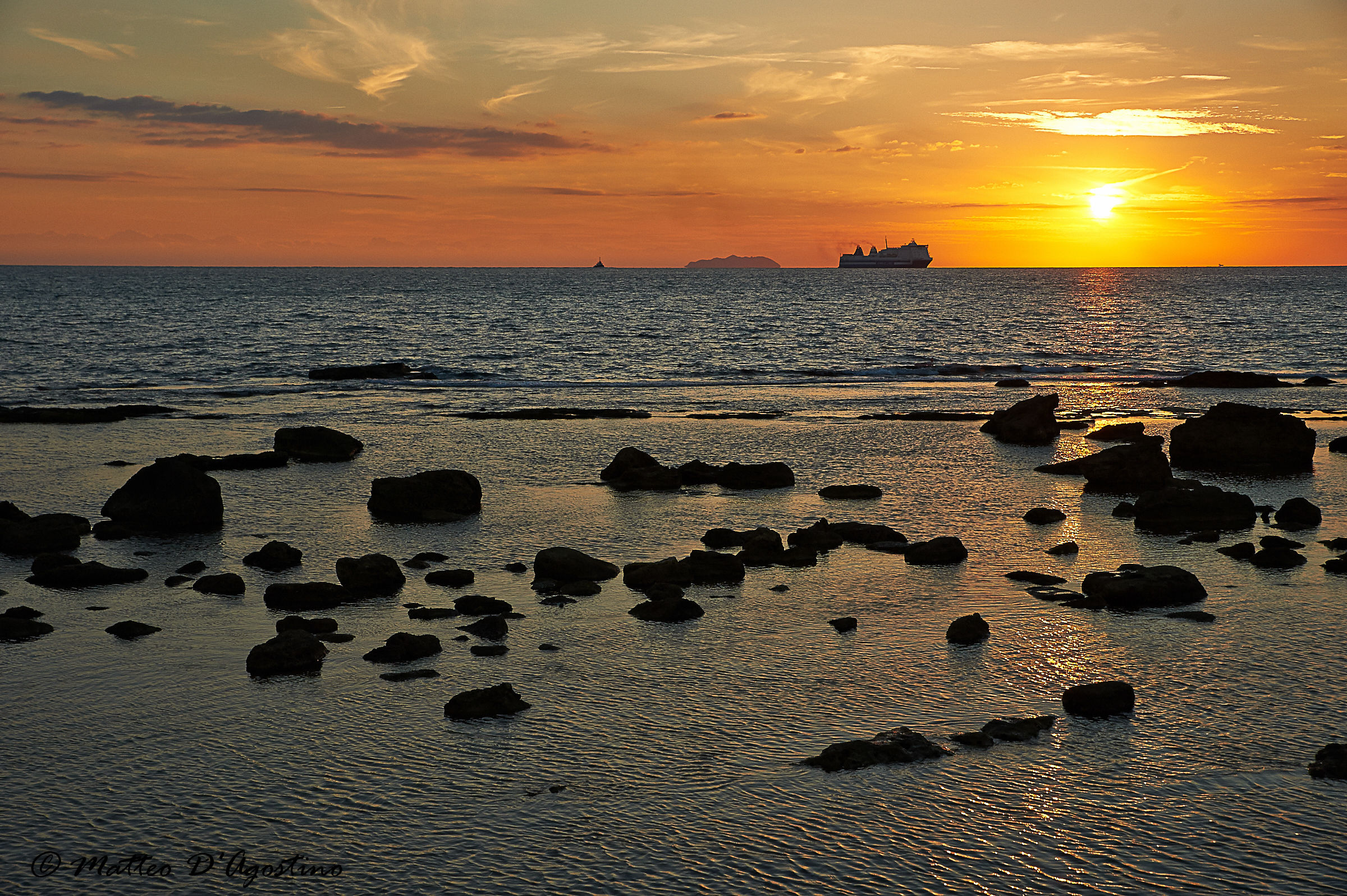 Sunset in Livorno