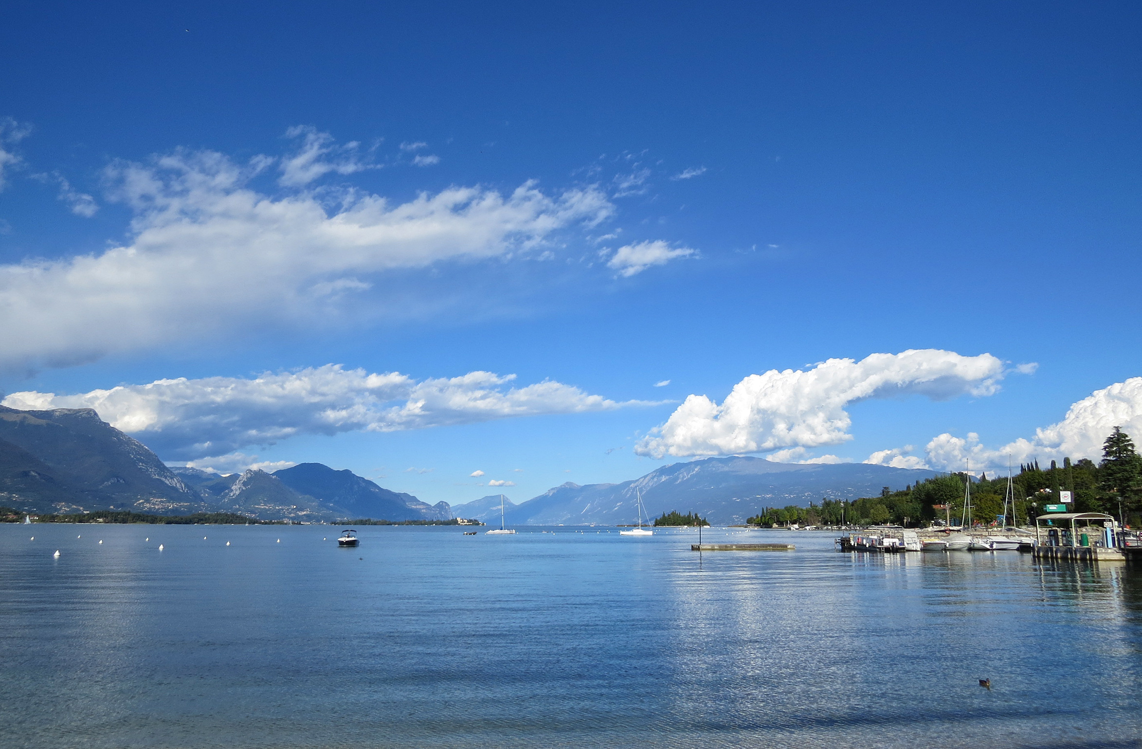 Lake Garda seen from Manerba (bs)