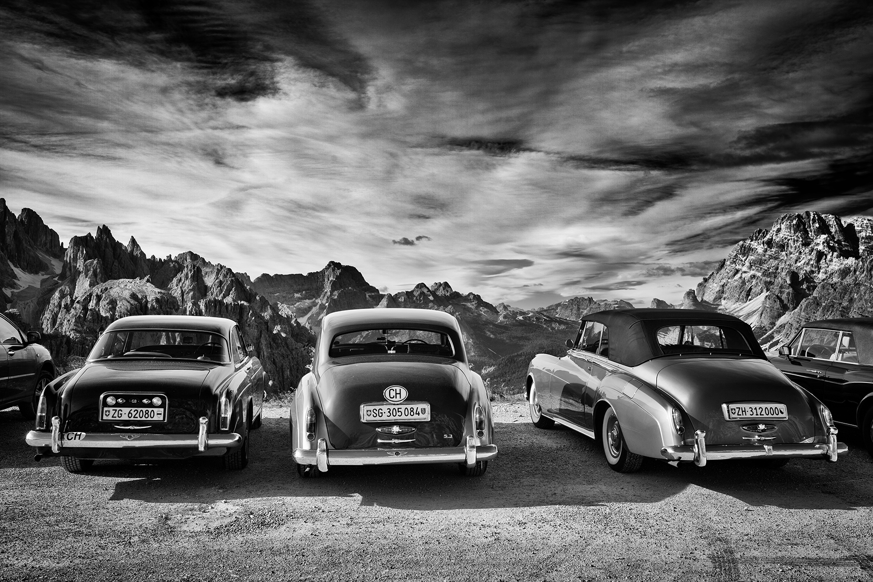 View from Rifugio Auronzo