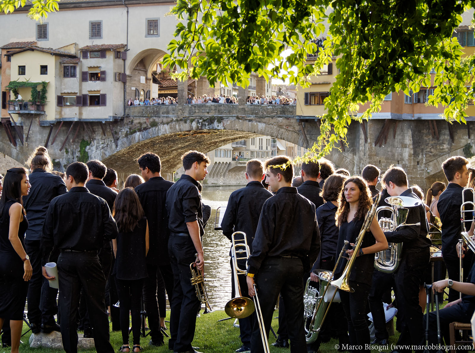 A Flood of Sounds - Ponte Vecchio (Florence) - July 2016
