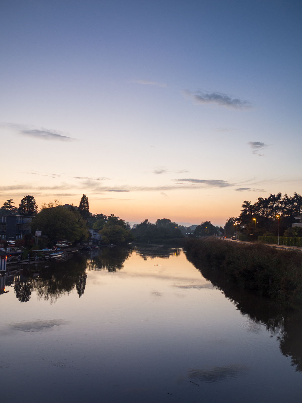 Tramonto sul Bacchiglione