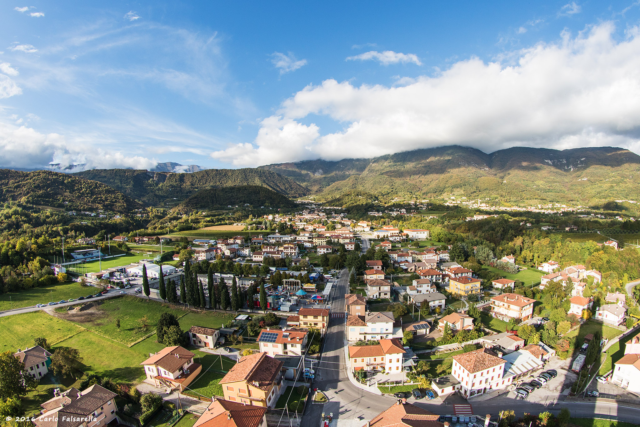 View from the Campanile of Fregona