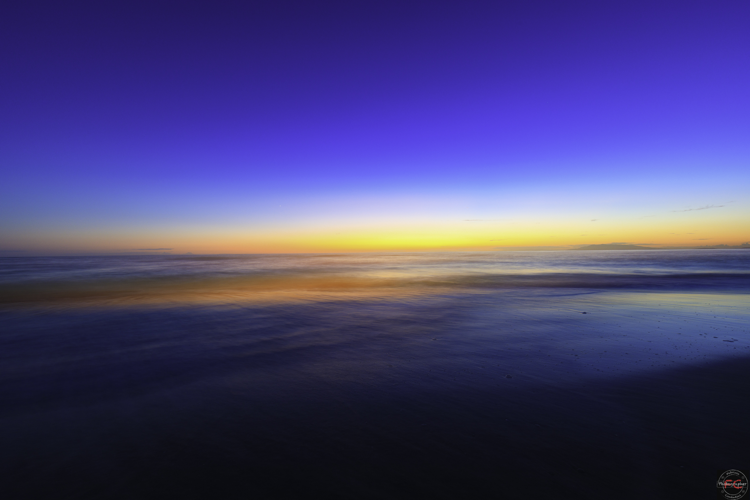 Between sky and sea ...