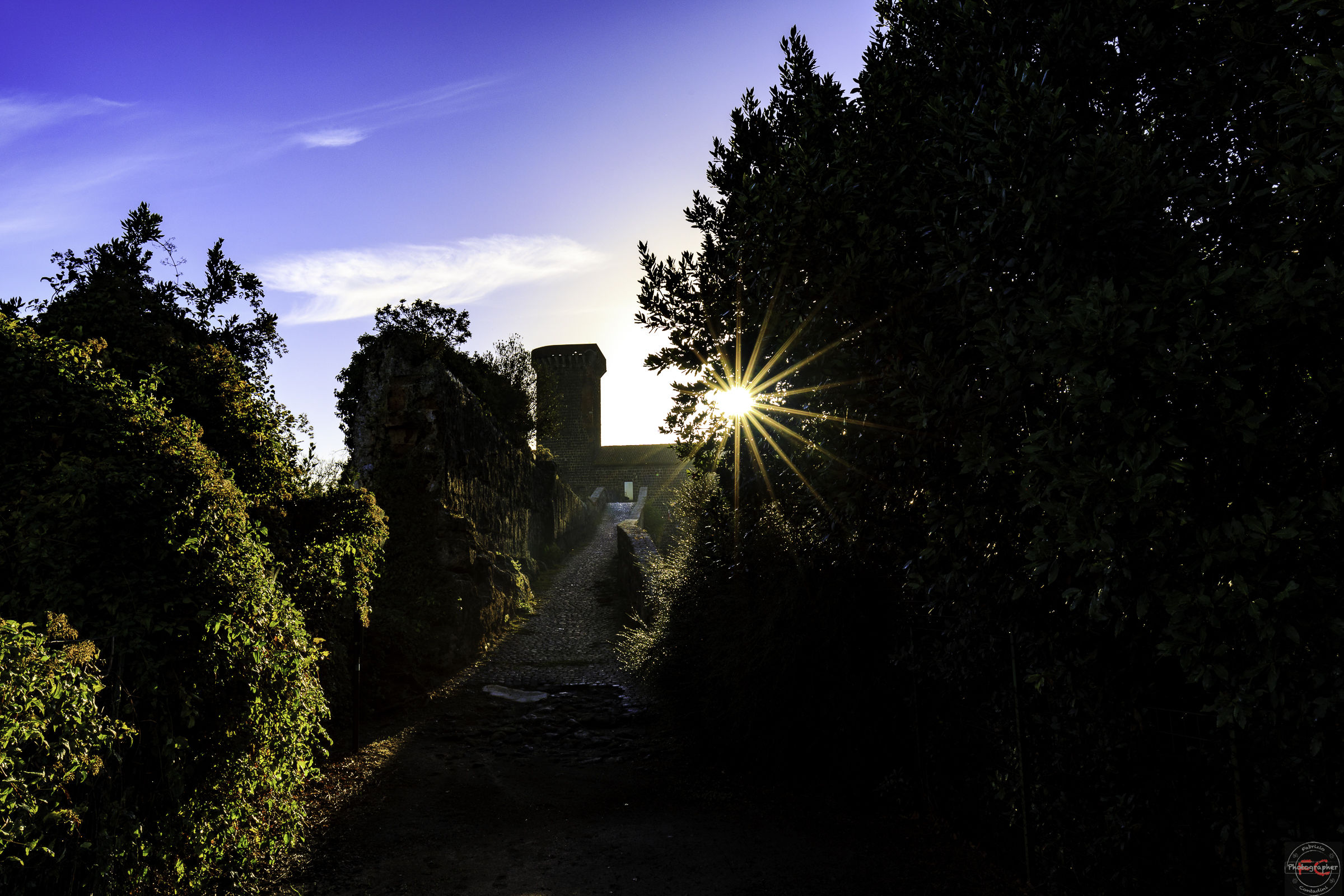 A ray of sunshine through the castle