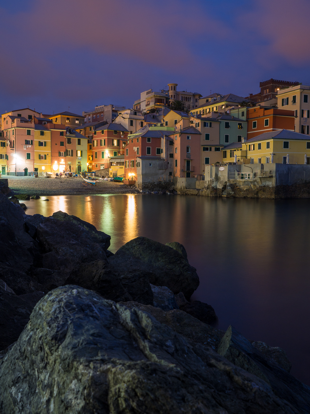 Boccadasse by night 2