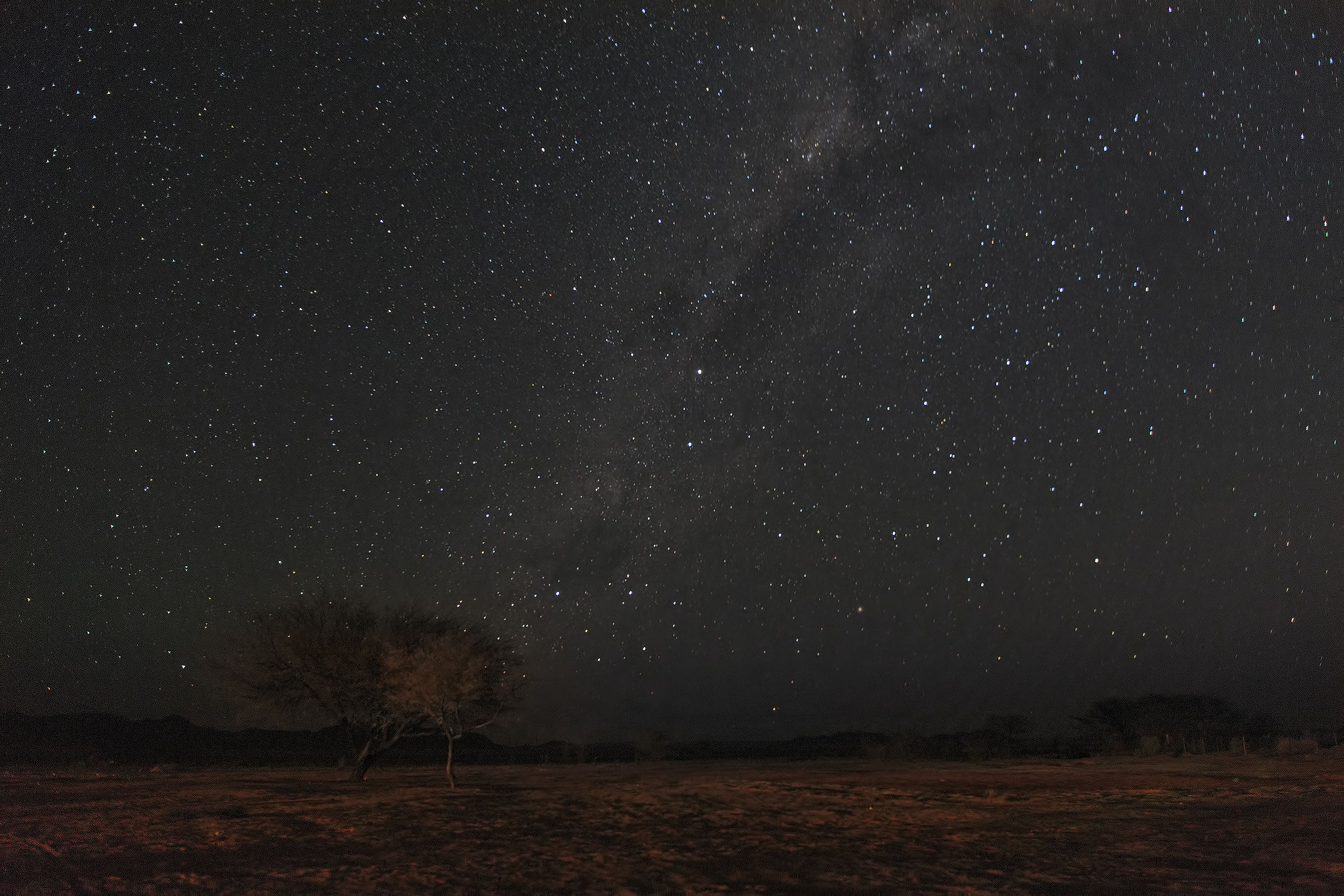 And for the roof a sky of stars
