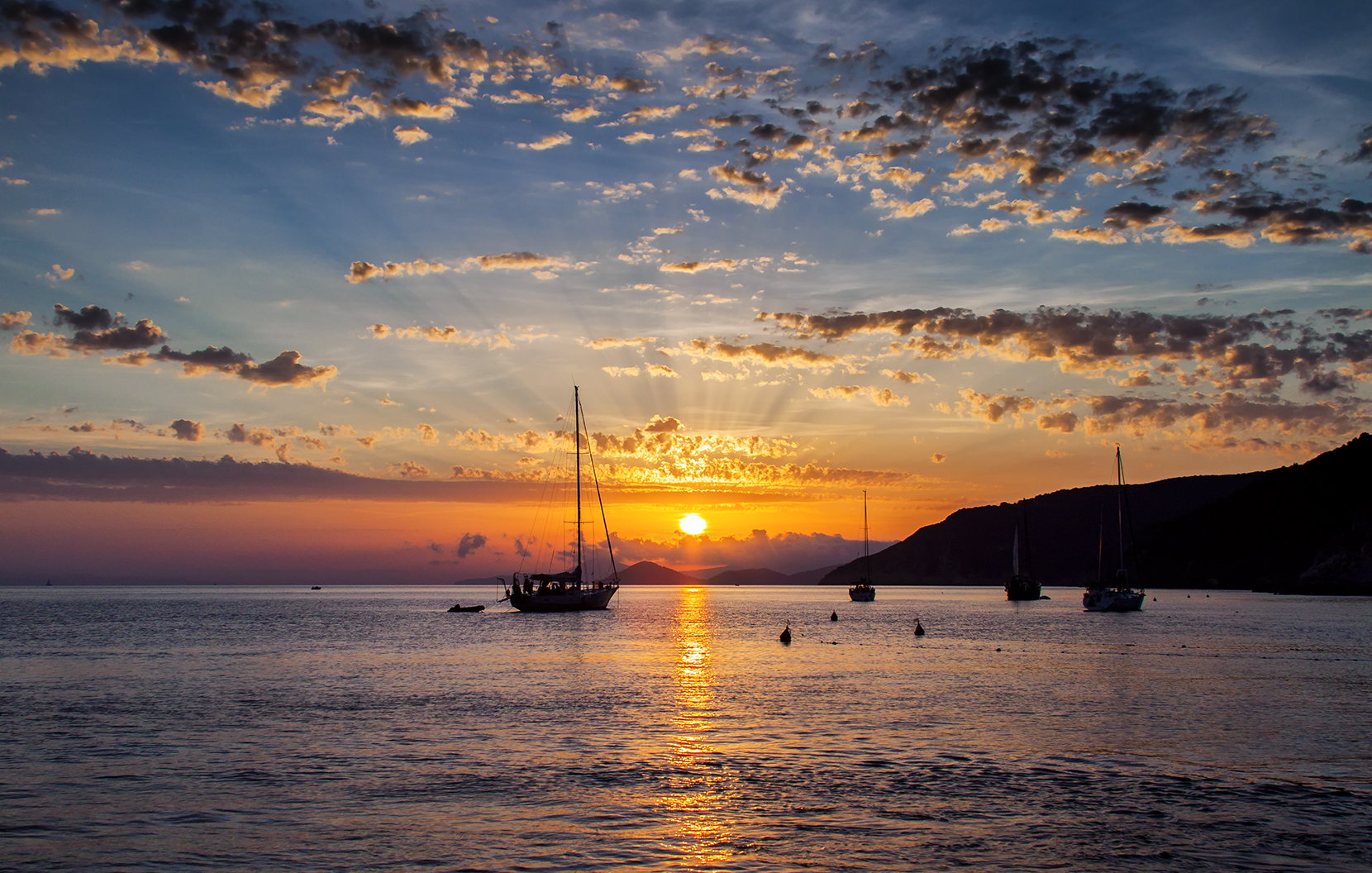 Alba a Sant'Andrea - Isola d'Elba
