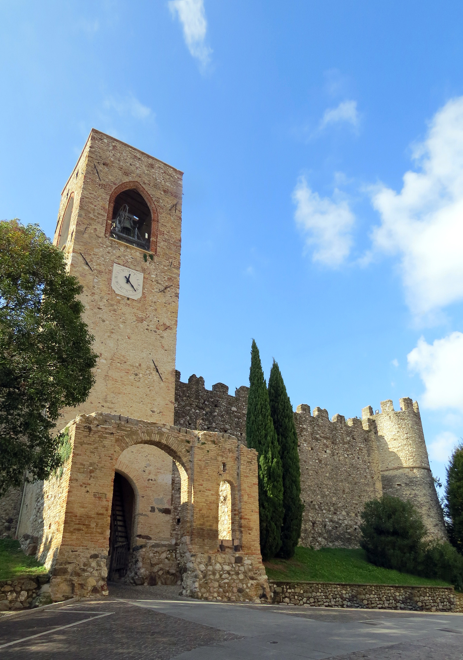 Castle of Moniga Del Garda