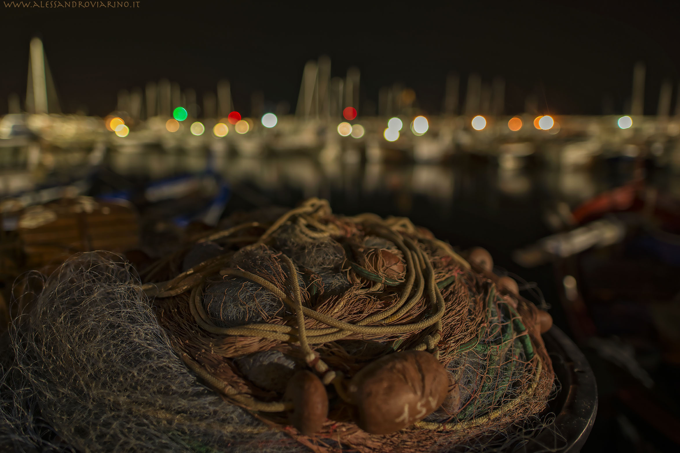 Port of andora, the evening