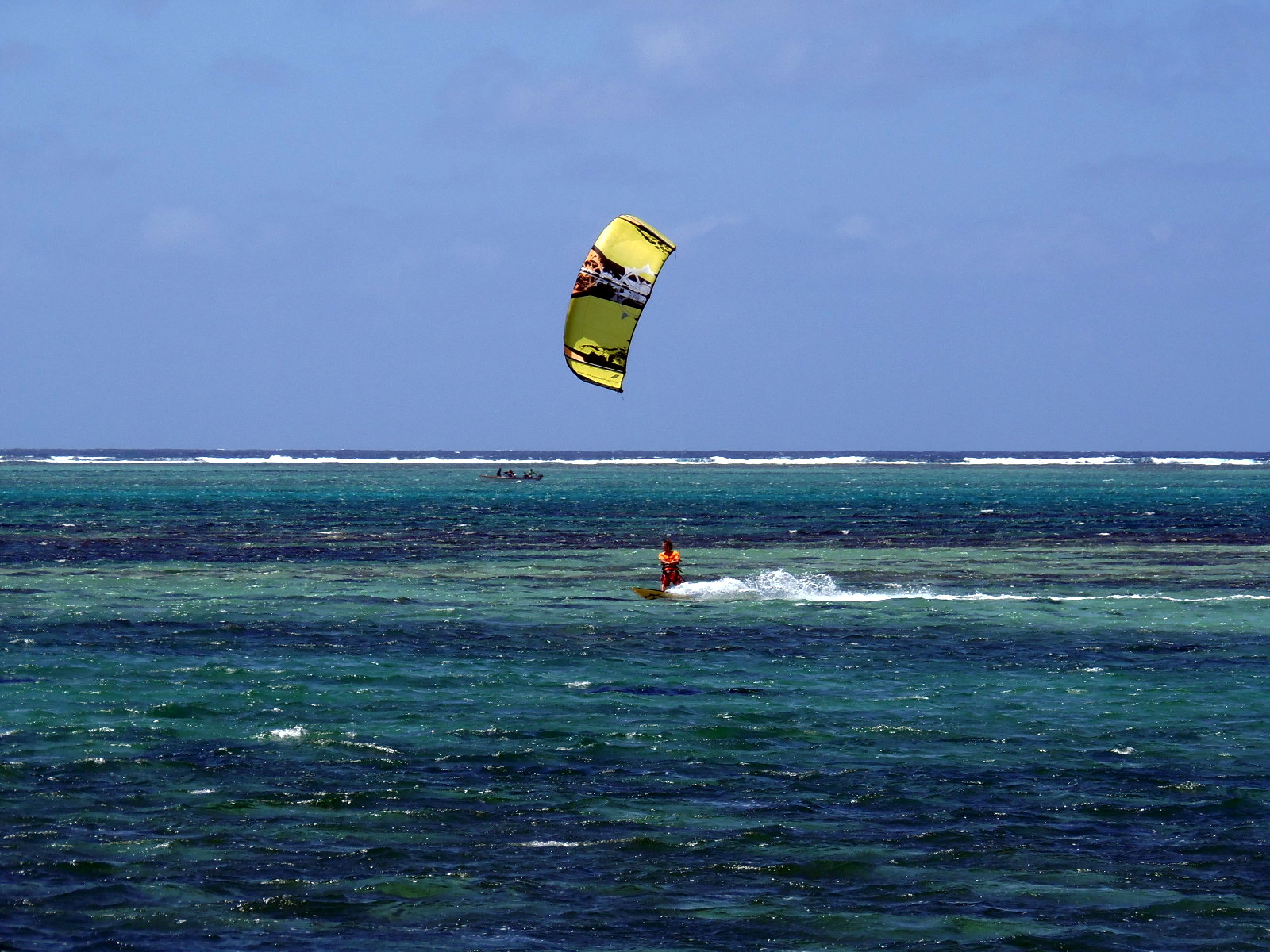 kitesurfing