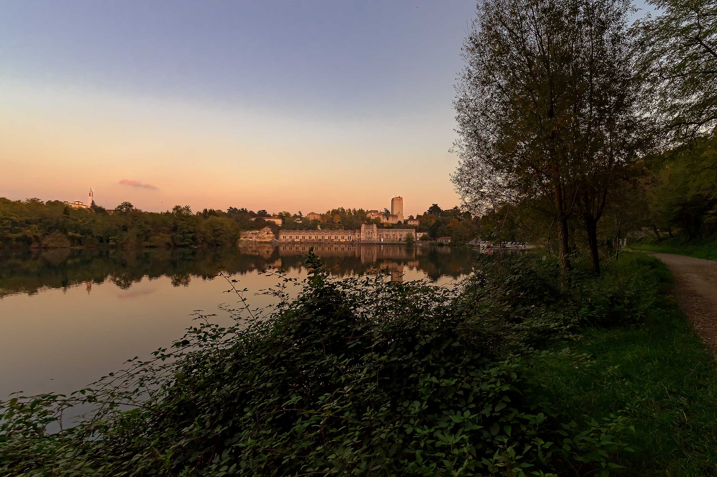 Sunset of 21 October 2016 Taccani