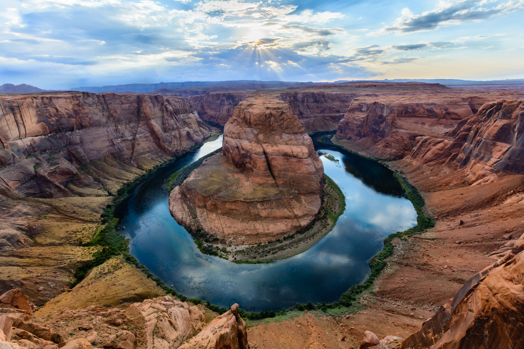 Horseshoe bend - Postcard on the Colorado River
