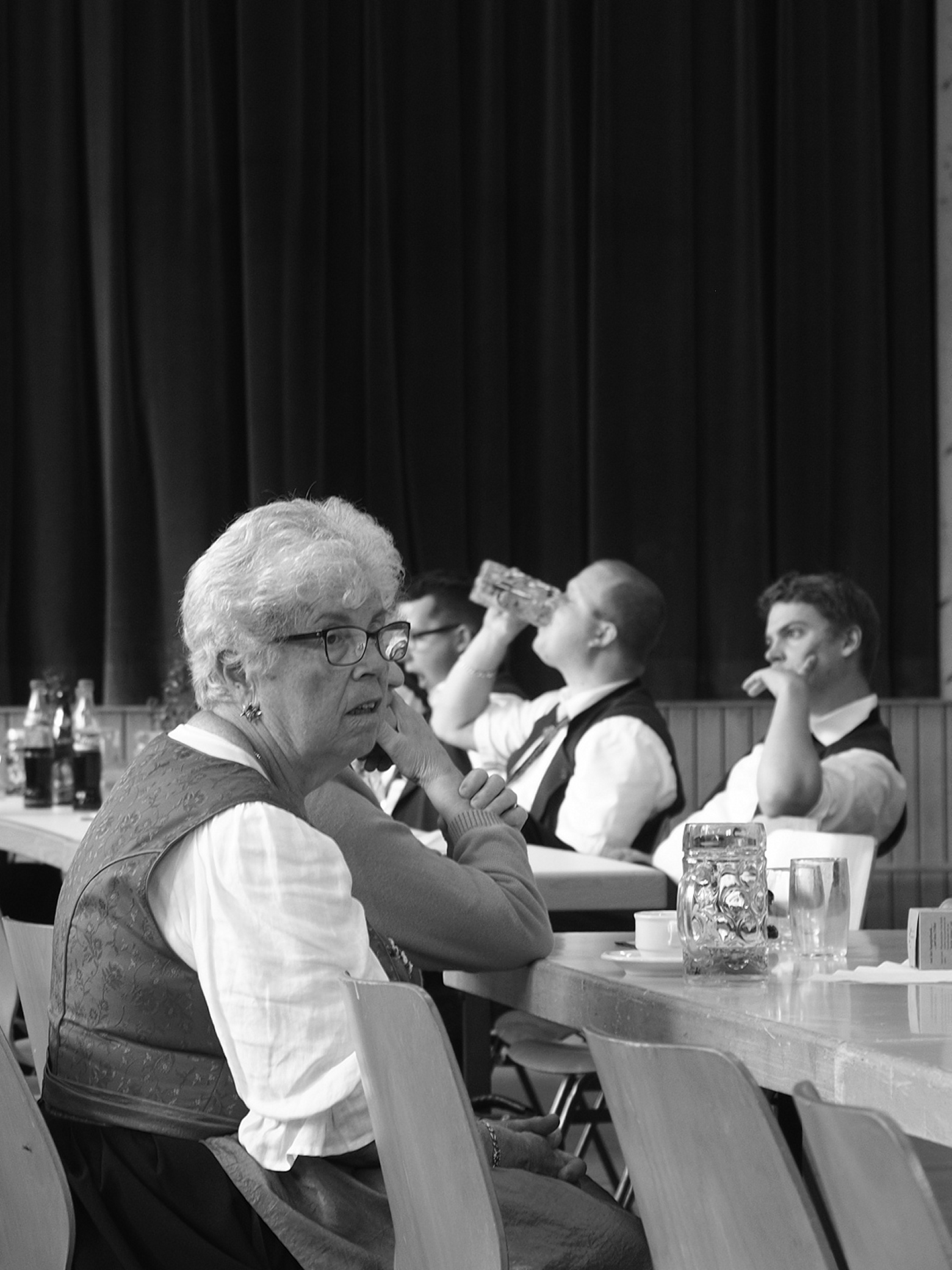 I think, drink, sleep